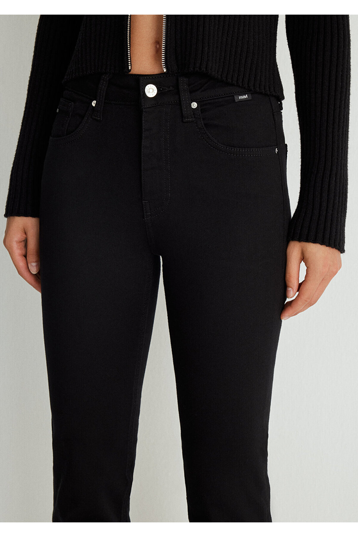 Mavi Maria Gold Shape Siyah Jean Pantolon 101225-80710 görsel 7