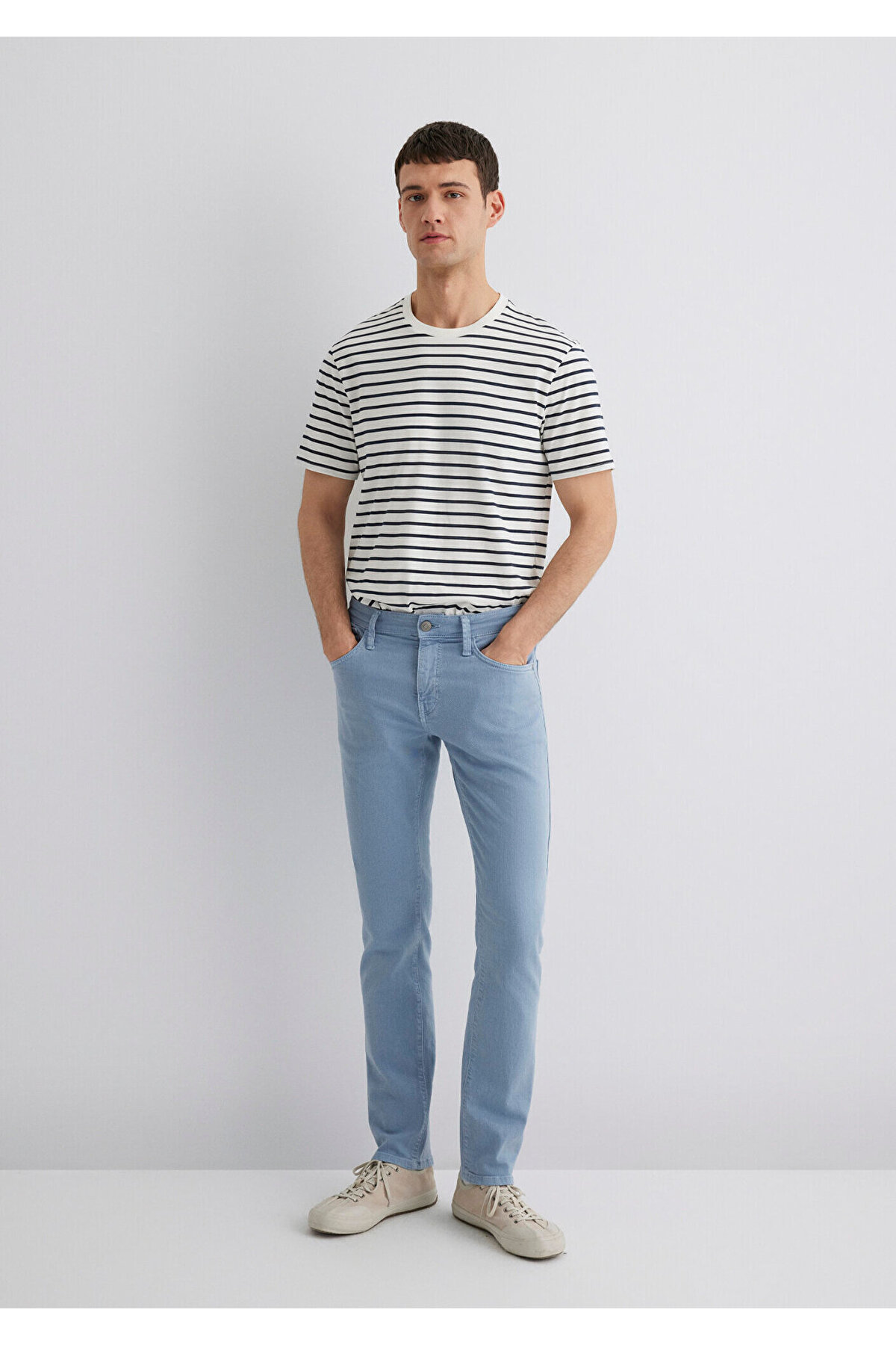 Mavi Jake Nehir Mavisi Comfort Gabardin Pantolon 0042286570 görsel 3