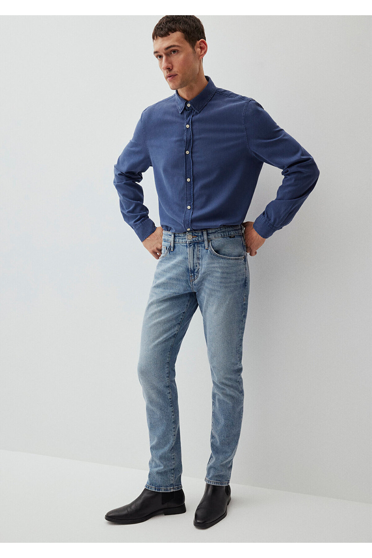 Mavi Jake Classic Denim Açık Gök Mavisi Jean Pantolon 0042287847 görsel 2