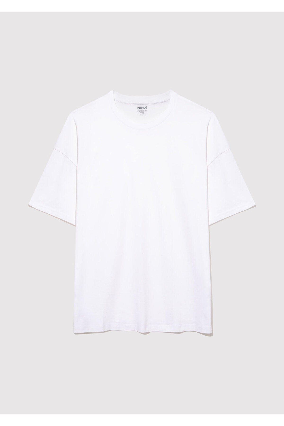Mavi 2li Oversize Basic Tişört Oversize / Geniş Kesim 0612162-620 görsel 6