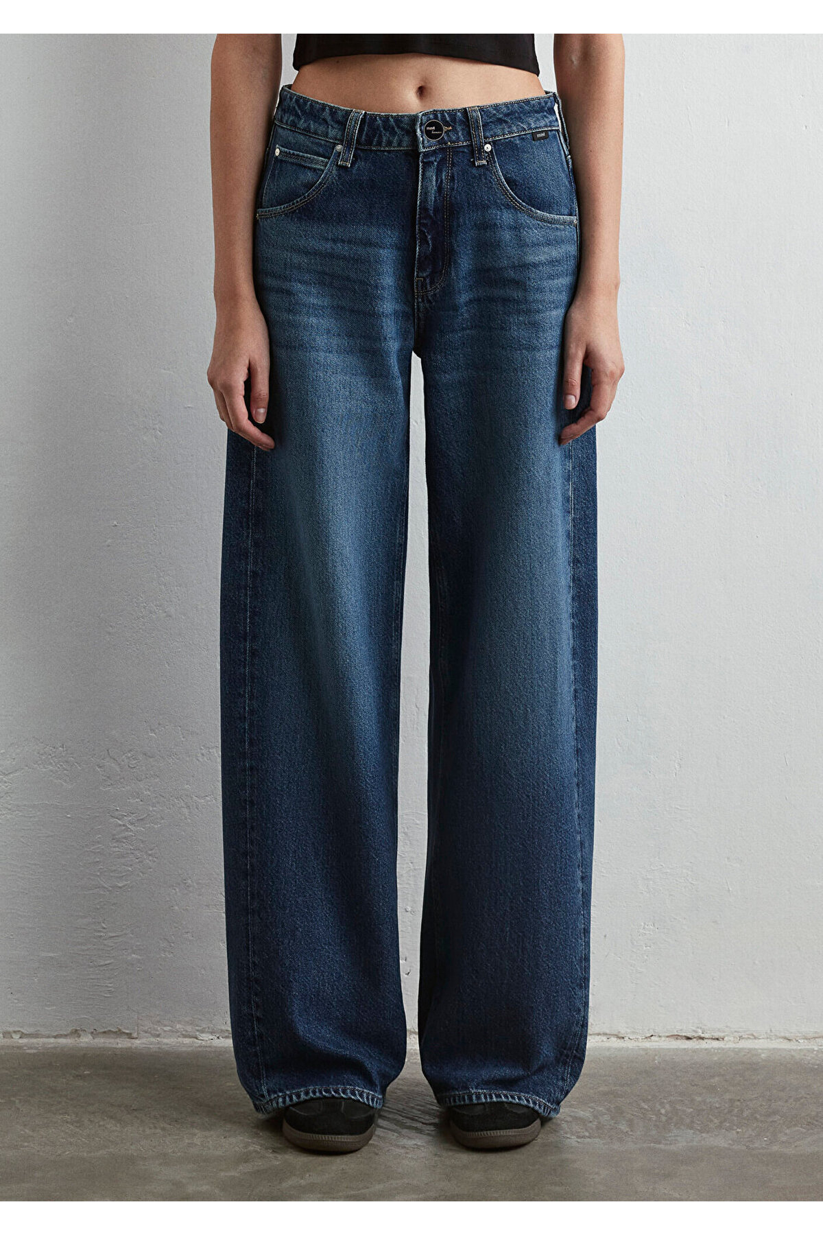 Mavi Siena Iconic Puslu Koyu Jean Pantolon 1010763-87748 görsel 6