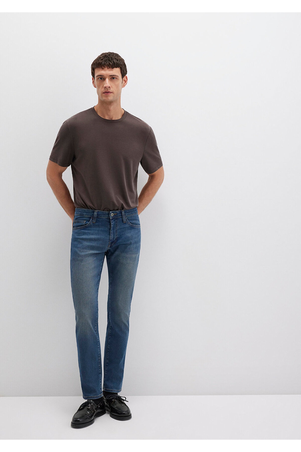 Mavi Marcus Gölgeli İndigo Mavisi Jean Pantolon 8835126869 görsel 2