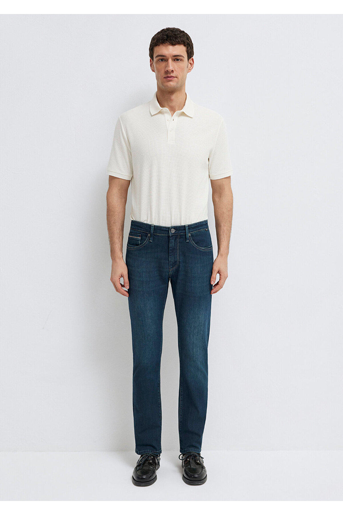 Mavi Marcus Premium Puslu Koyu Jean Pantolon 0035128946 görsel 3