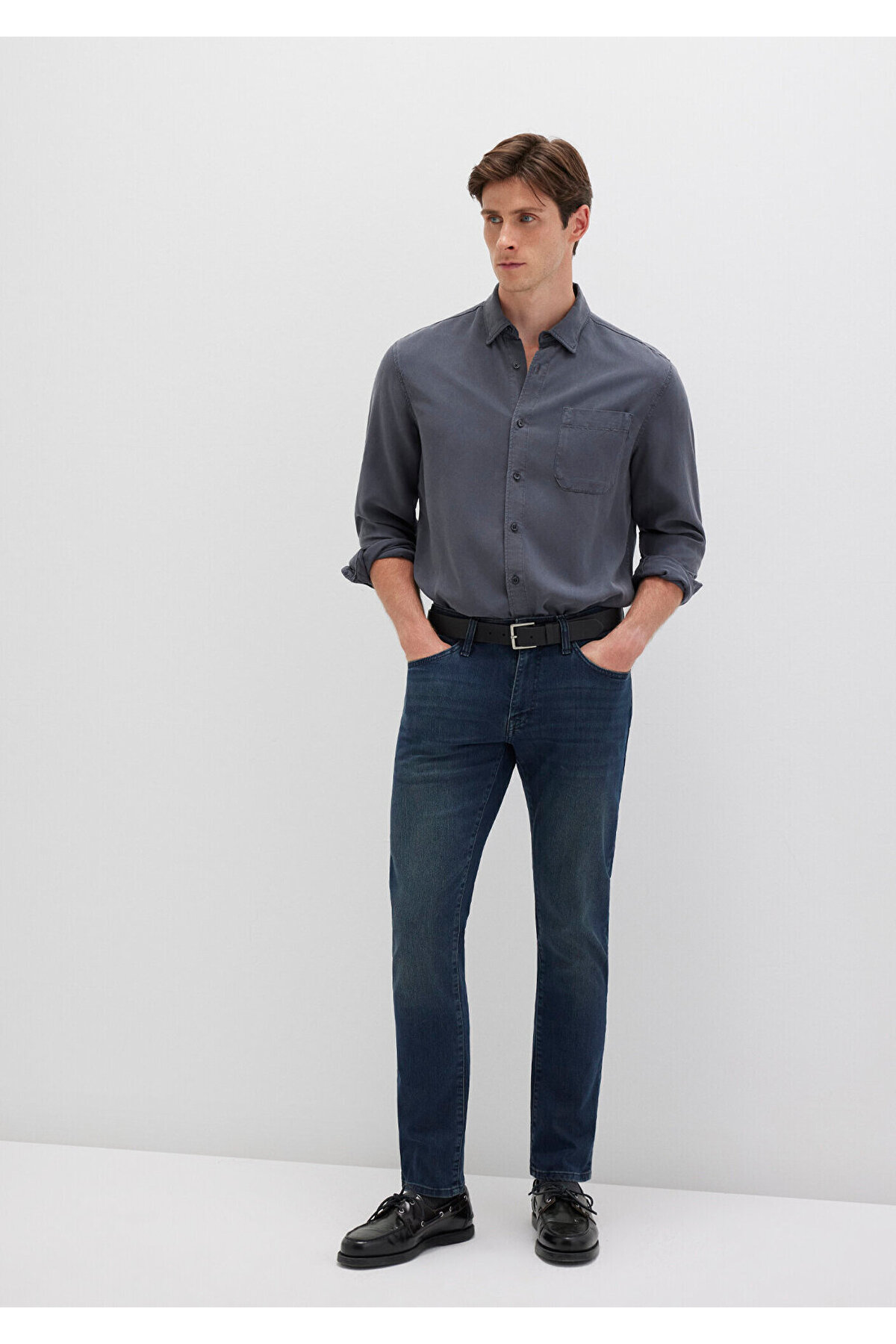 Mavi Jake Koyu Comfort Jean Pantolon 8842229786 görsel 2