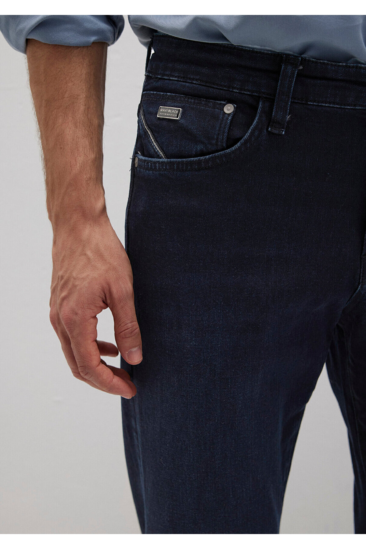 Mavi Hunter Black Mürekkep Jean Pantolon 0020234818 görsel 6