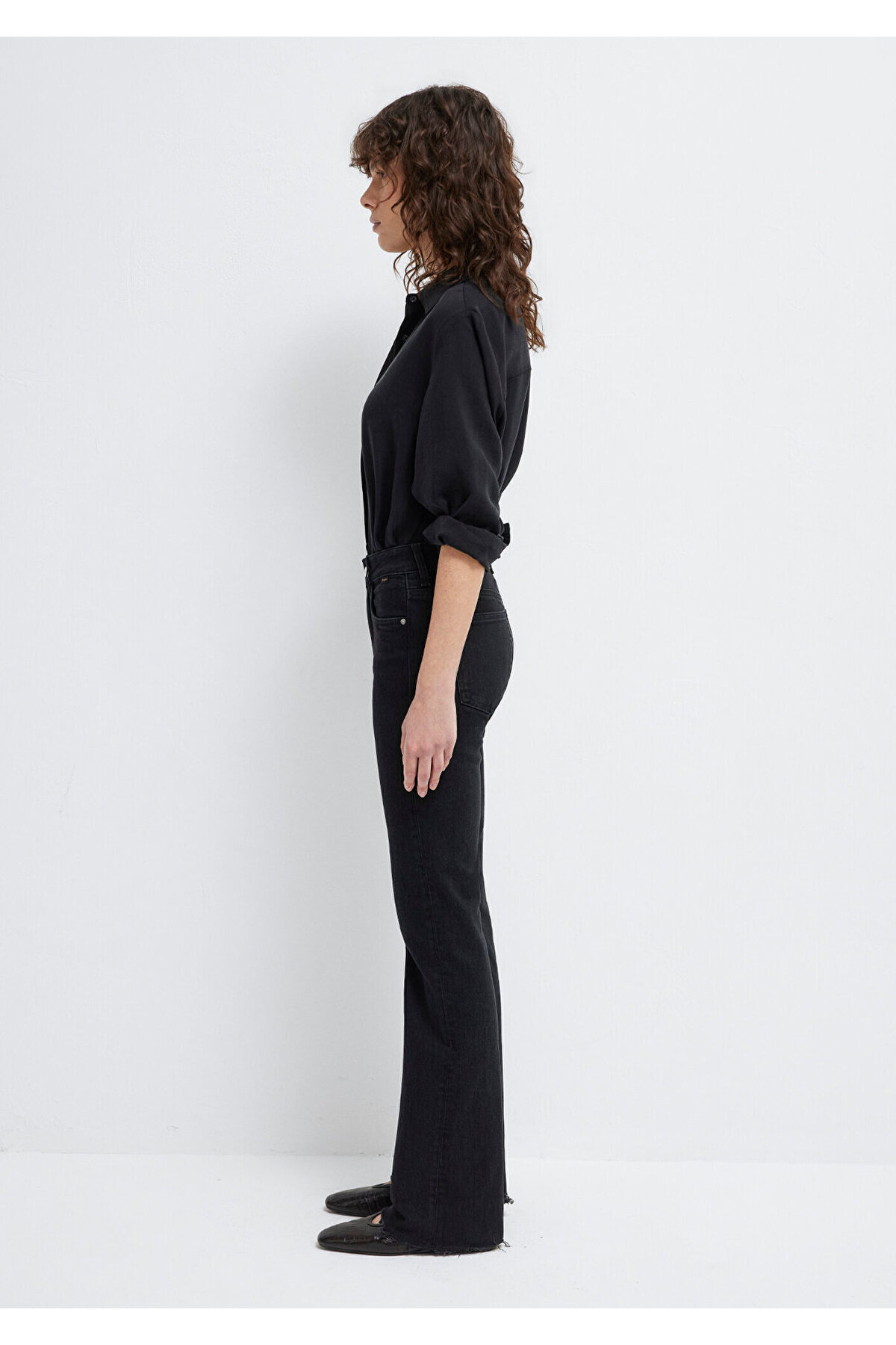 Mavi Maria Gold Premium Gri Smoke Jean Pantolon 101225-80998 görsel 4