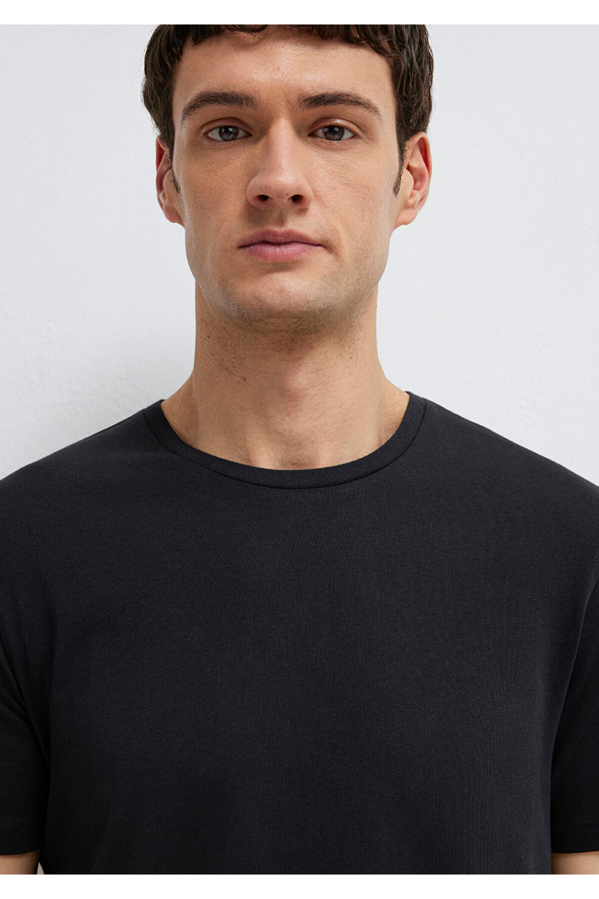 Mavi Siyah Basic Tişört Slim Fit / Dar Kesim 065574-900 görsel 6