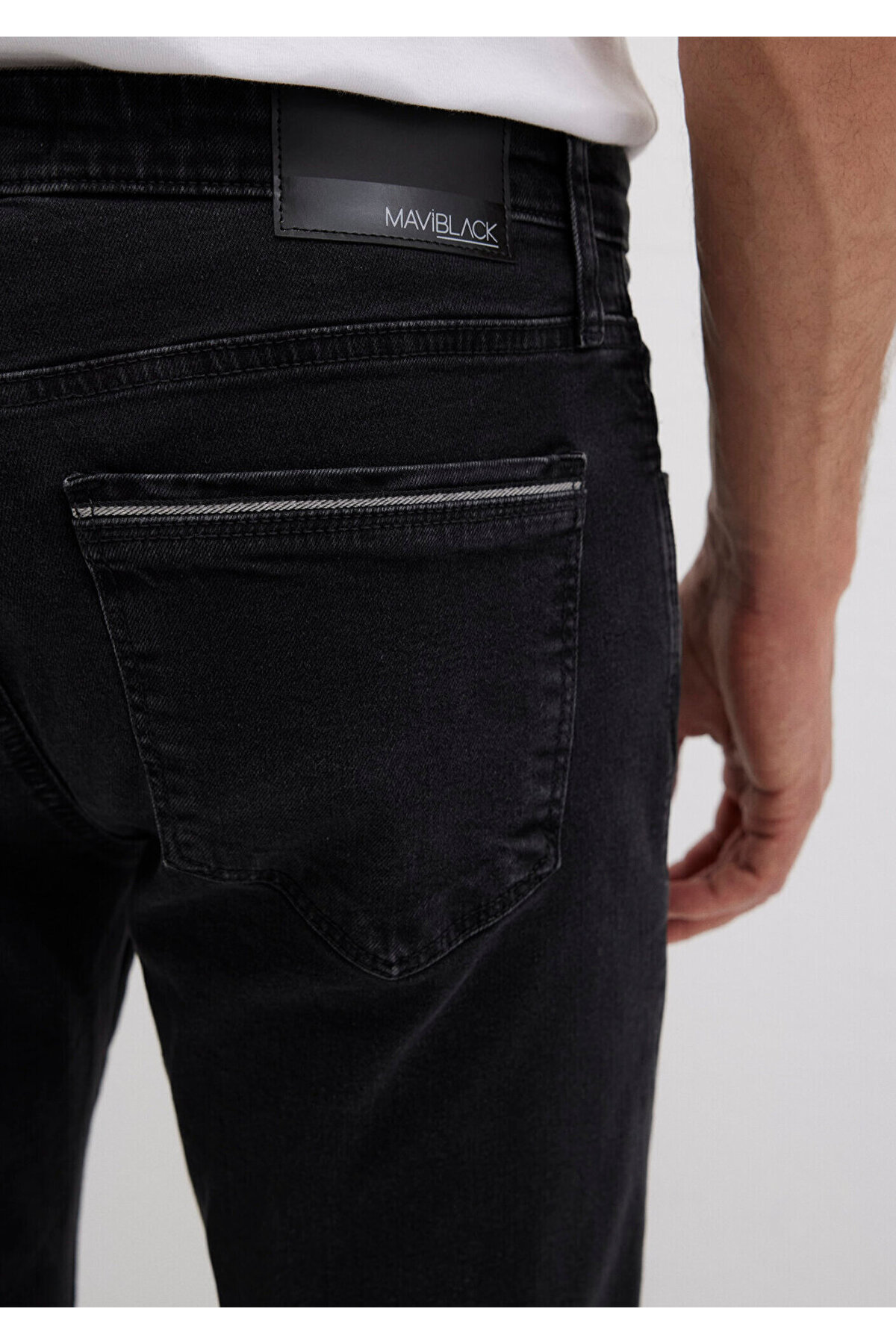 Mavi Martin Black Duman Gri Jean Pantolon 0037834819 görsel 7