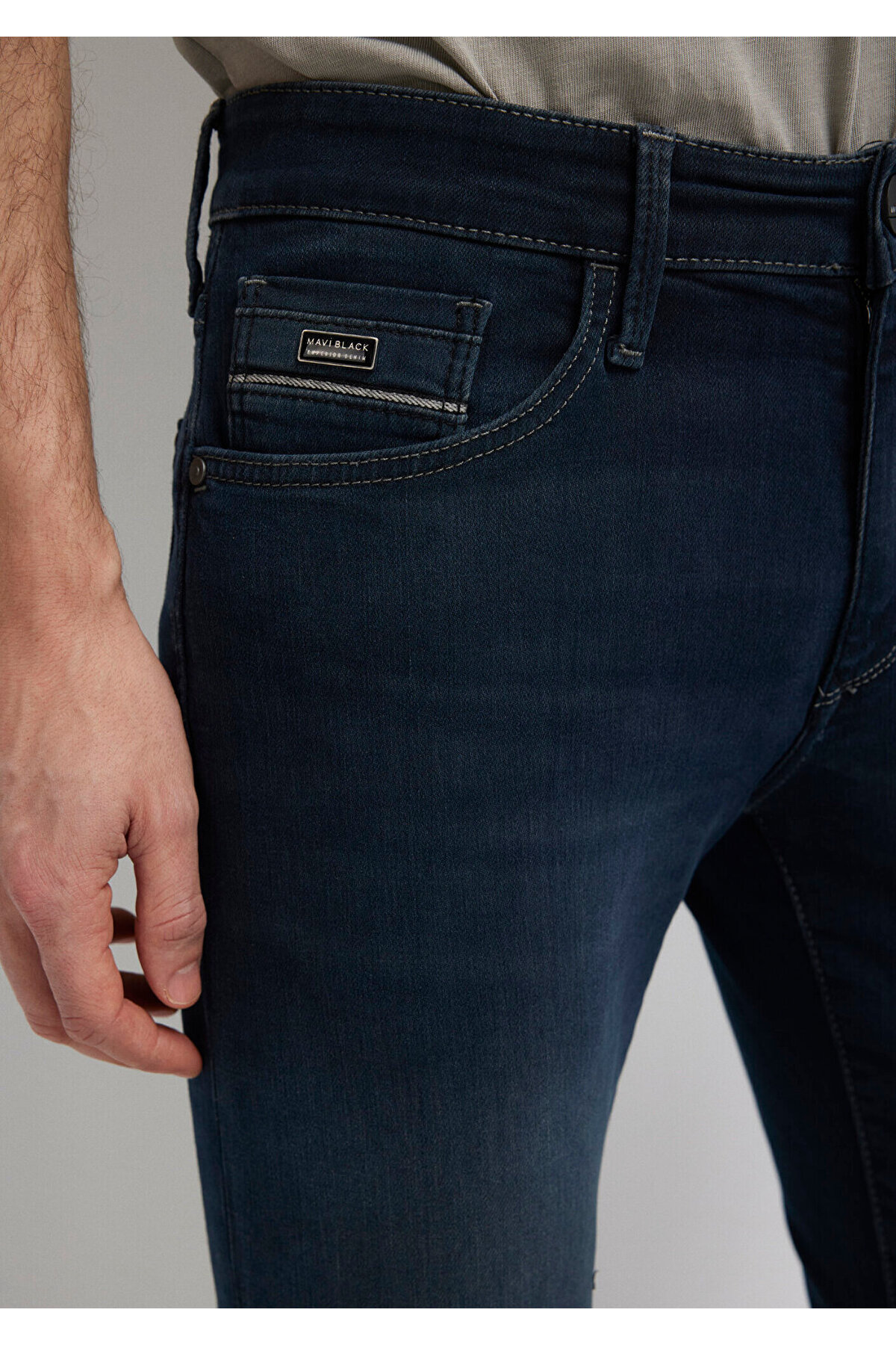 Mavi James Black Puslu Mürekkep Jean Pantolon 0042426976 görsel 7