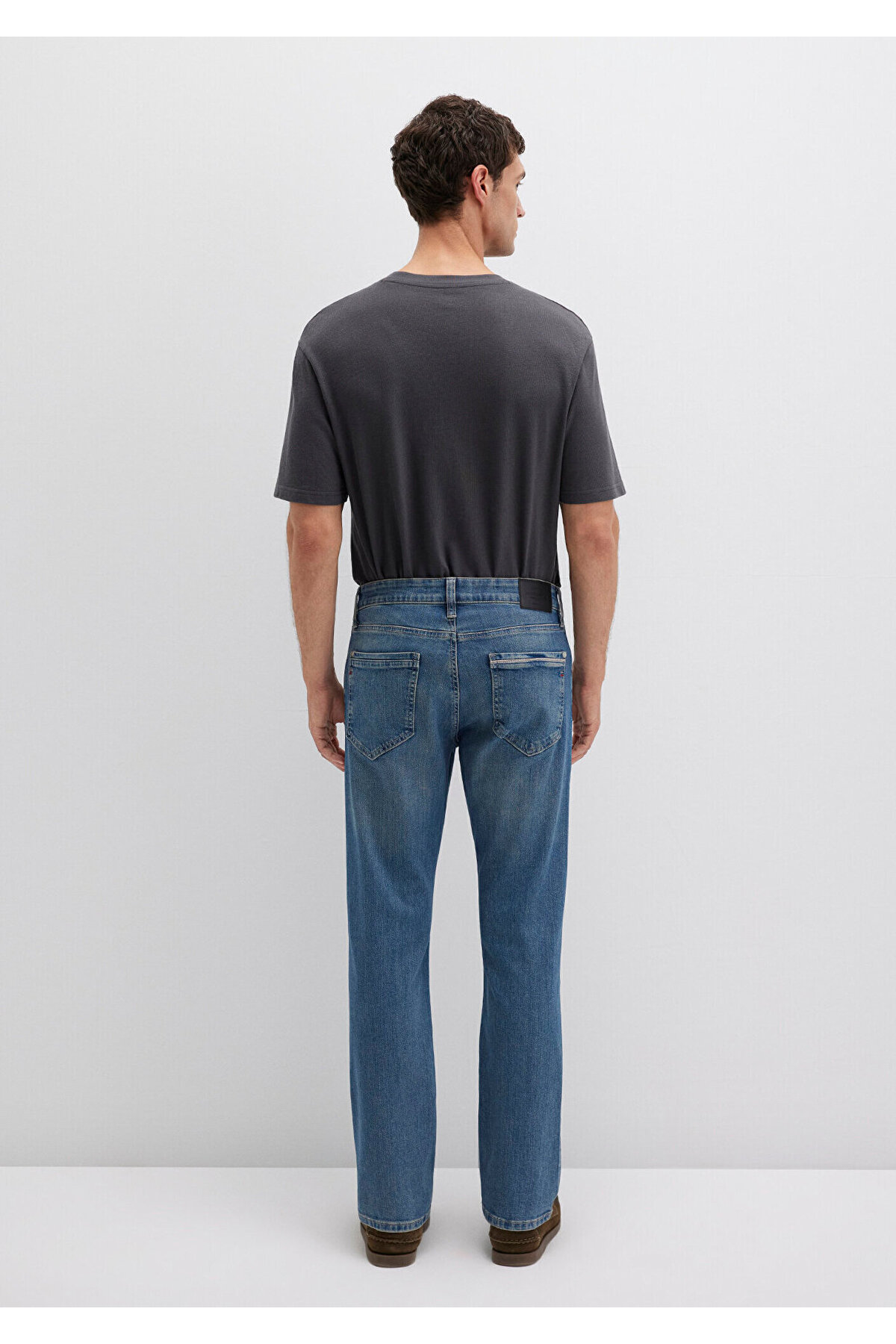 Mavi Hunter Premium Puslu Indigo Mavisi Jean Pantolon 0020233454 görsel 4