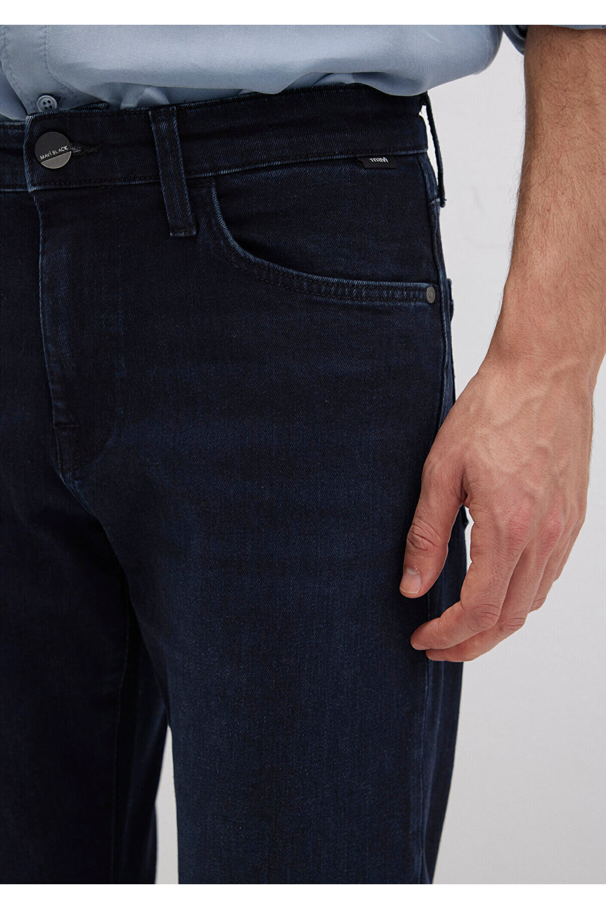 Mavi Hunter Black Mürekkep Jean Pantolon 0020234818 görsel 5