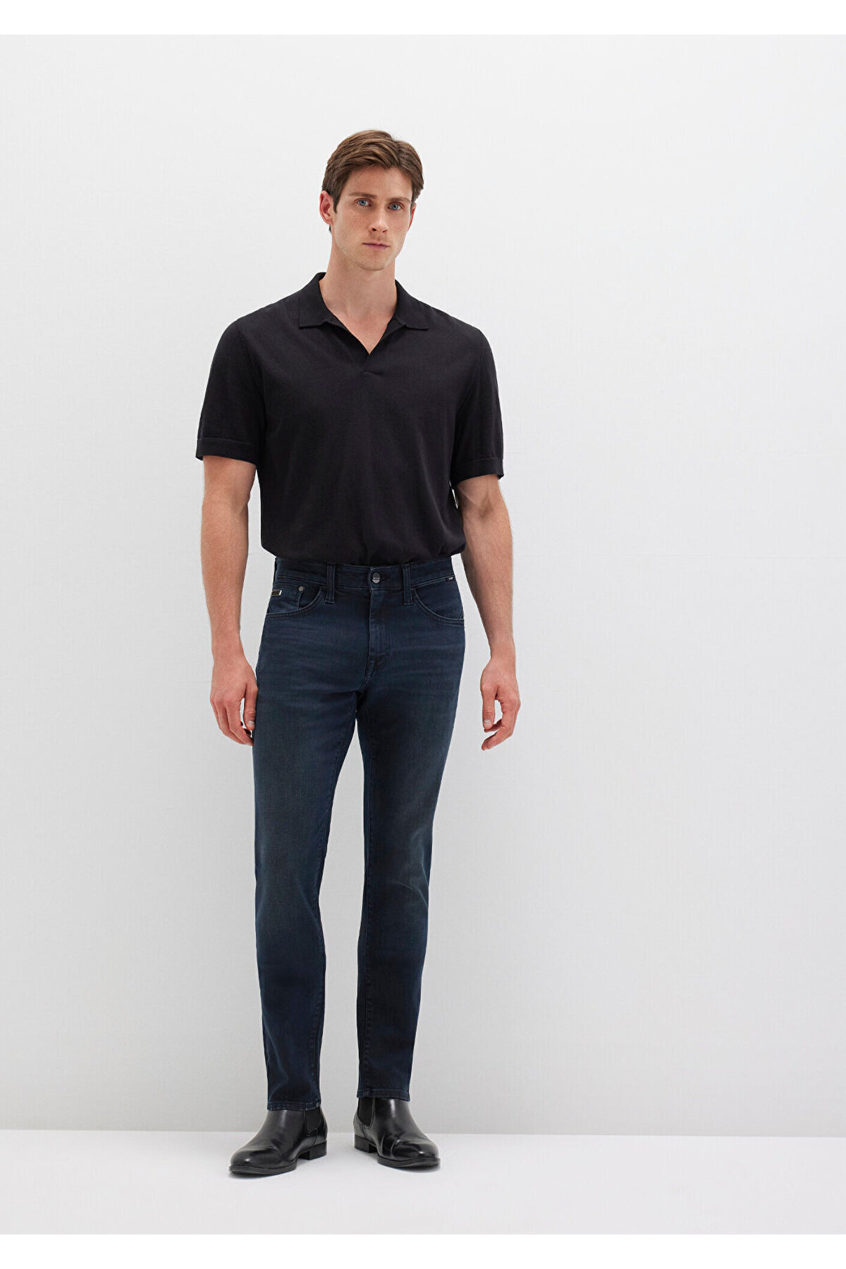 Mavi Jake Black Puslu Gece Mavisi Jean Pantolon 0042227245 görsel 2