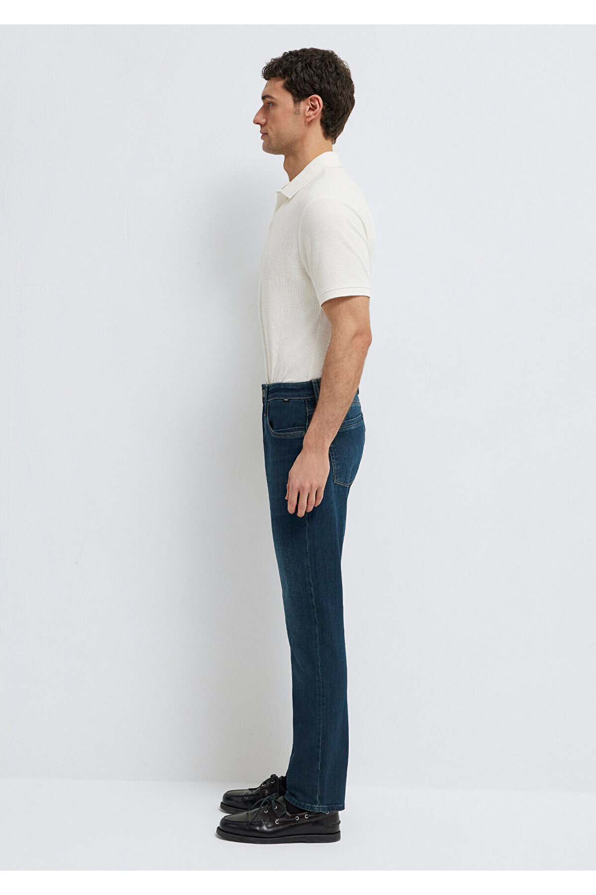 Mavi Marcus Premium Puslu Koyu Jean Pantolon 0035128946 görsel 4