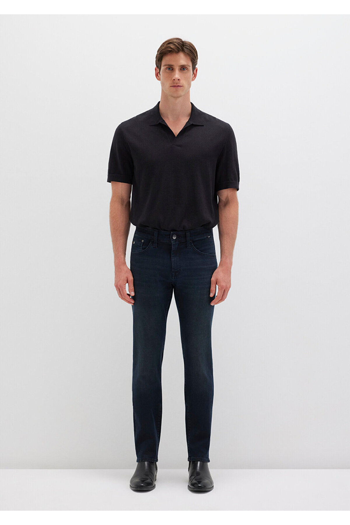 Mavi Jake Black Puslu Gece Mavisi Jean Pantolon 0042227245 görsel 3