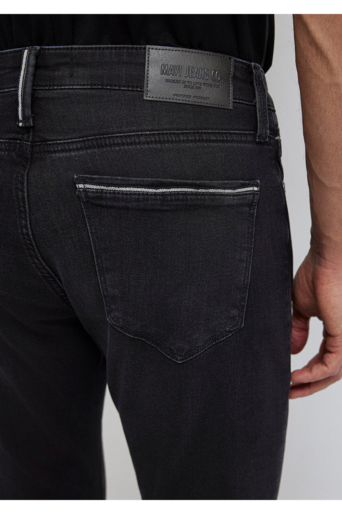 Mavi Marcus Black Antrasit Smoke Jean Pantolon 0035133159 görsel 8