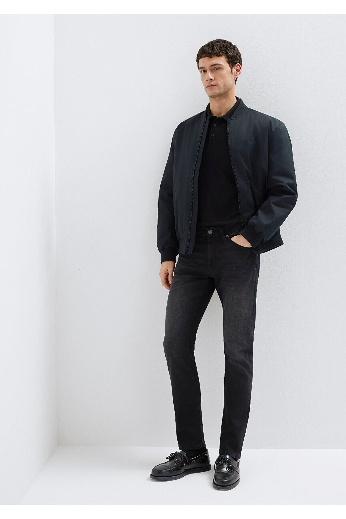 Mavi Jake Premium Koyu Gri Jean Pantolon 0042218775 görsel 3