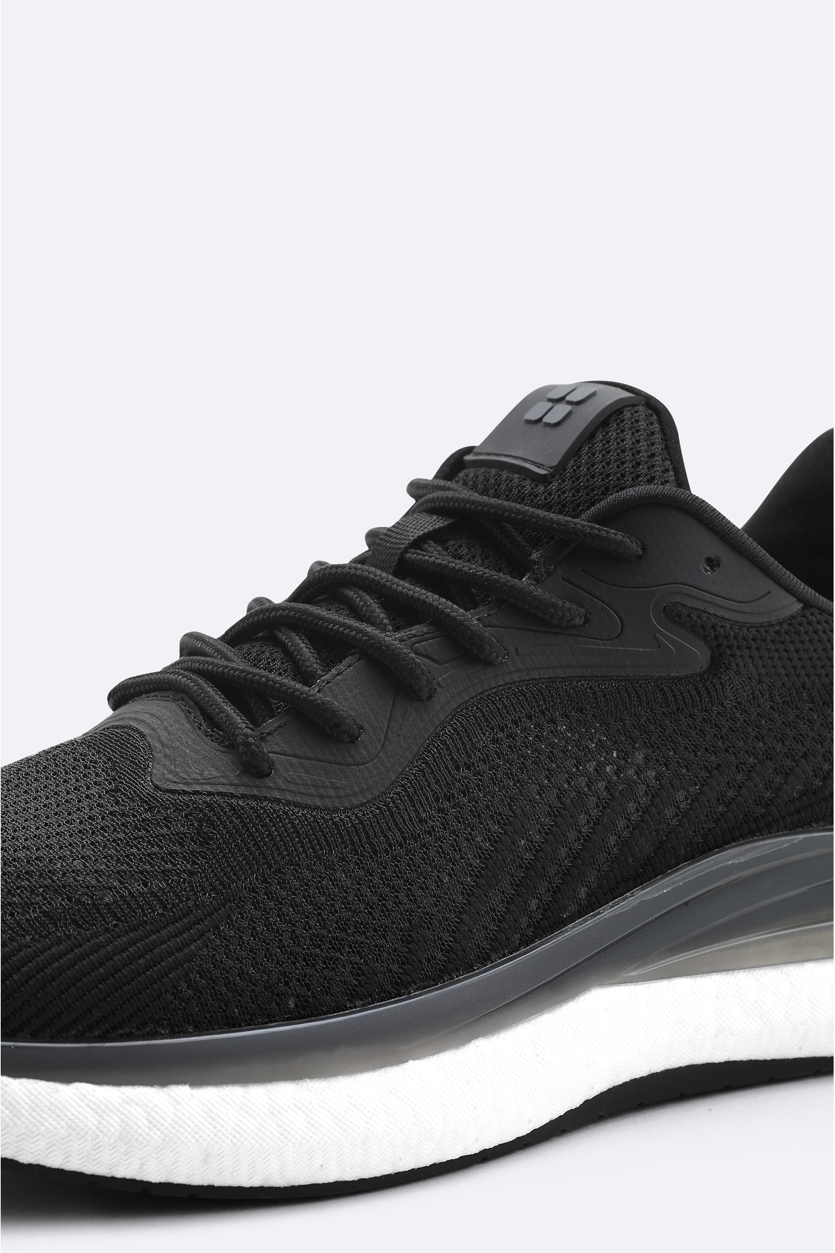 Avva Erkek Siyah Nefes Alan Sneaker Ayakkabı A61Y8012 görsel 3