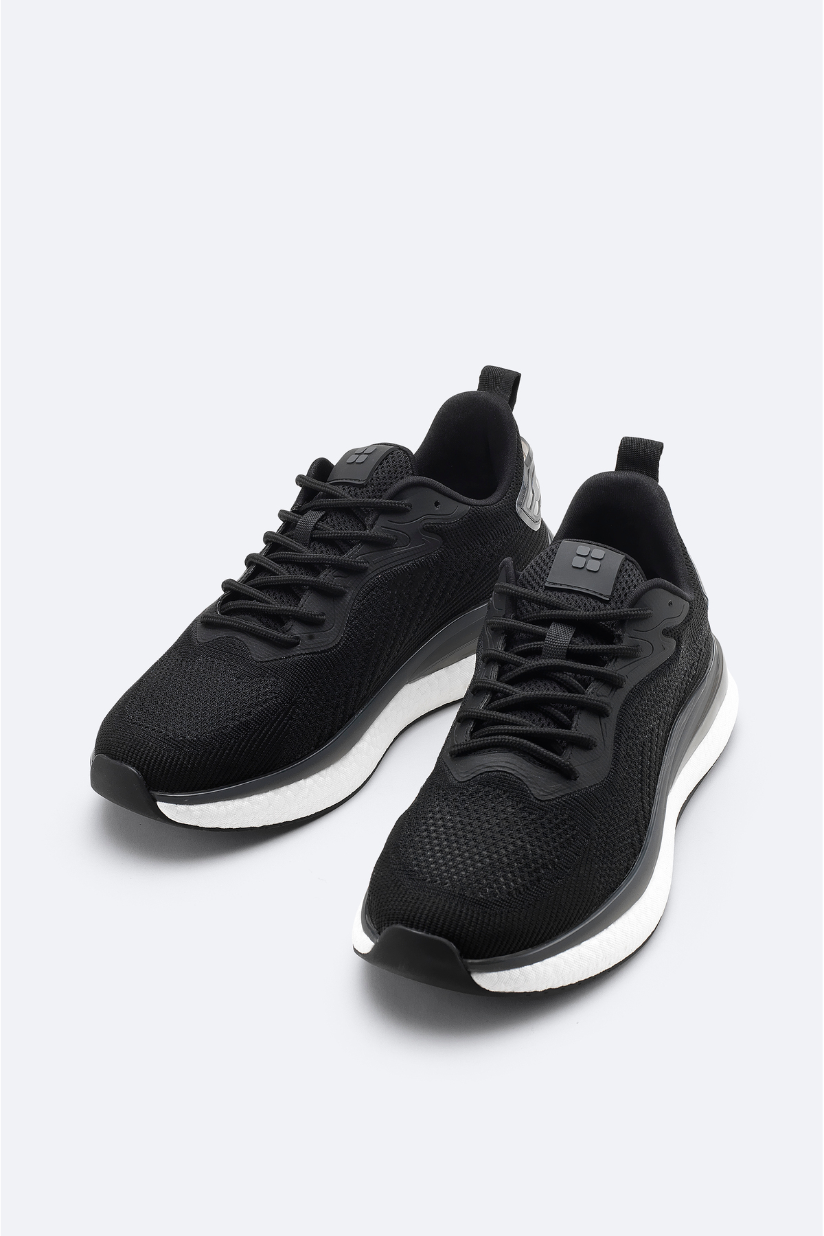 Avva Erkek Siyah Nefes Alan Sneaker Ayakkabı A61Y8012 görsel 2