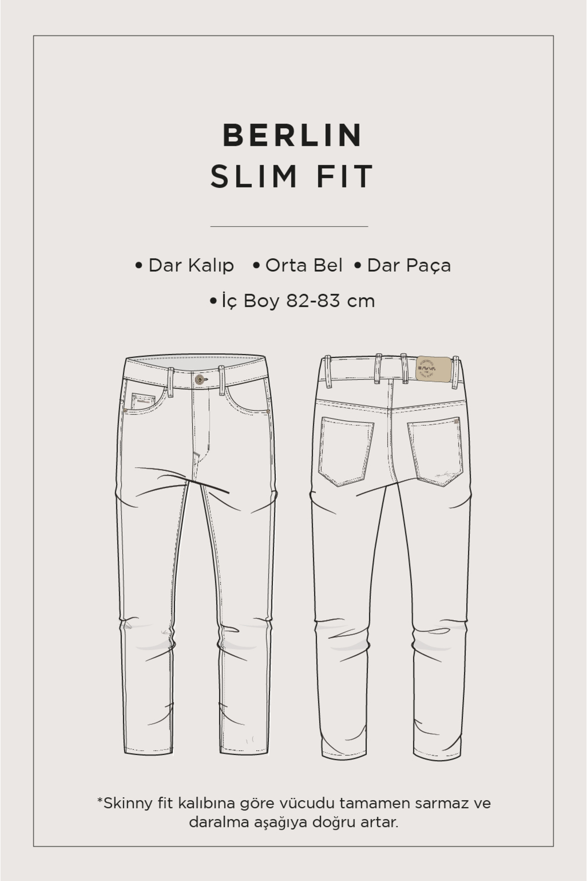 Avva Erkek Lacivert Eskitme Yıkama Esnek Berlin Slim Fit Jean Pantolon B003521 görsel 7