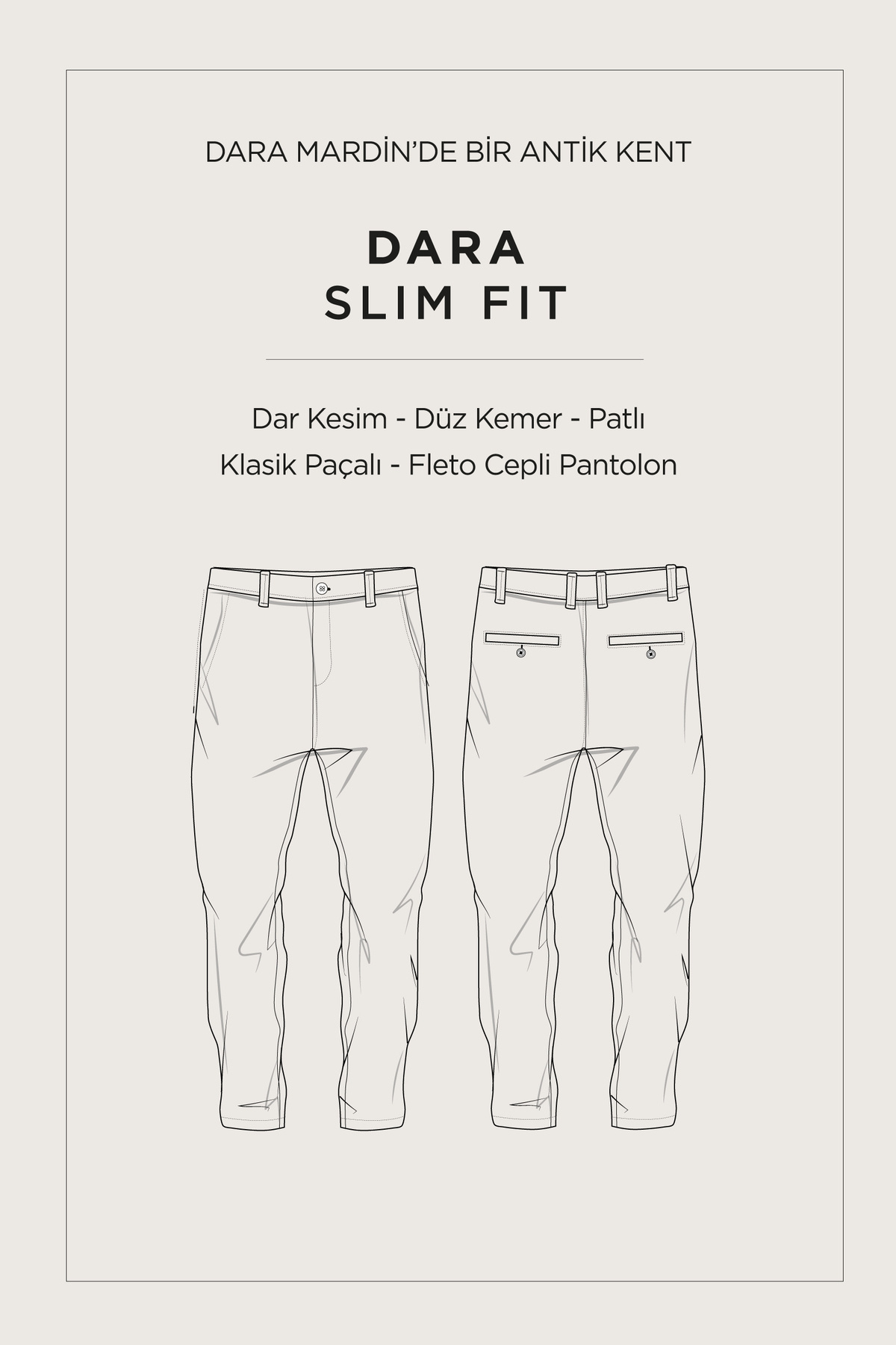 Avva Erkek Siyah Klasik Bel Elastan Chino Slim Fit Pantolon A42Y3021 görsel 7