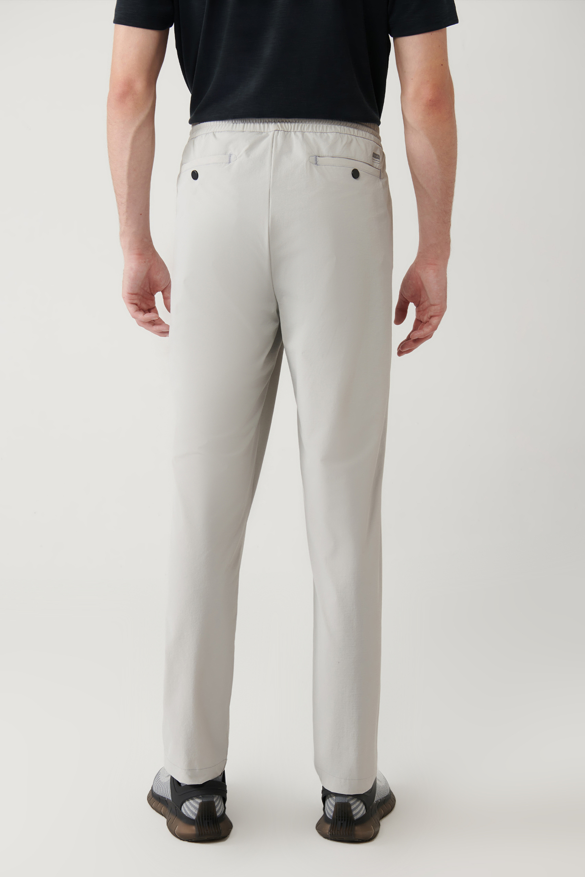 Avva Erkek Taş Beli Lastikli Fermuar Cepli Su İtici Bi-Stretch Relaxed Fit Pantolon A41Y3235 görsel 5