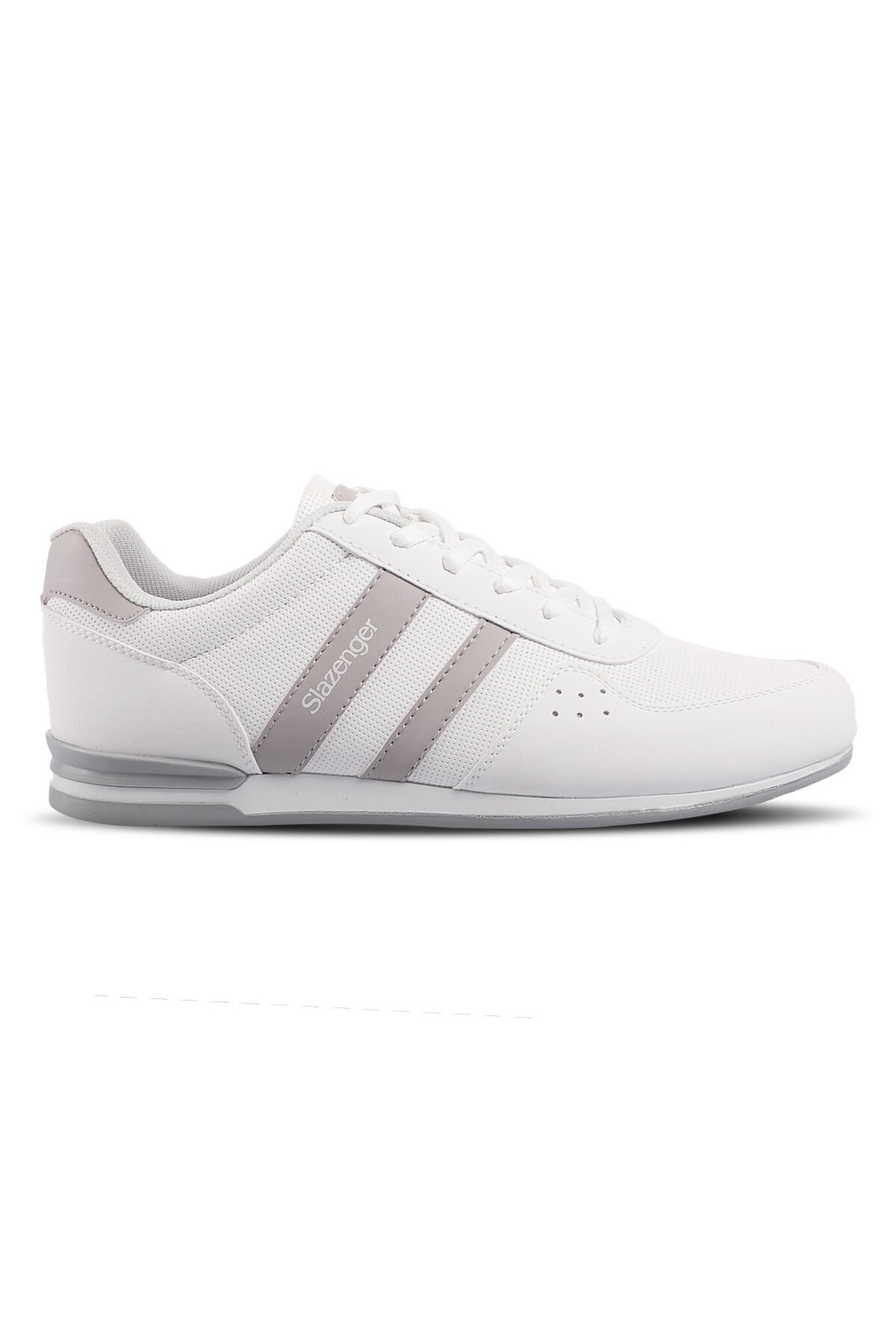 کفش کتانی مردانه امگا مدل SA22LE030-000 سفید اسلازنگر کفش اسنیکر Slazenger
