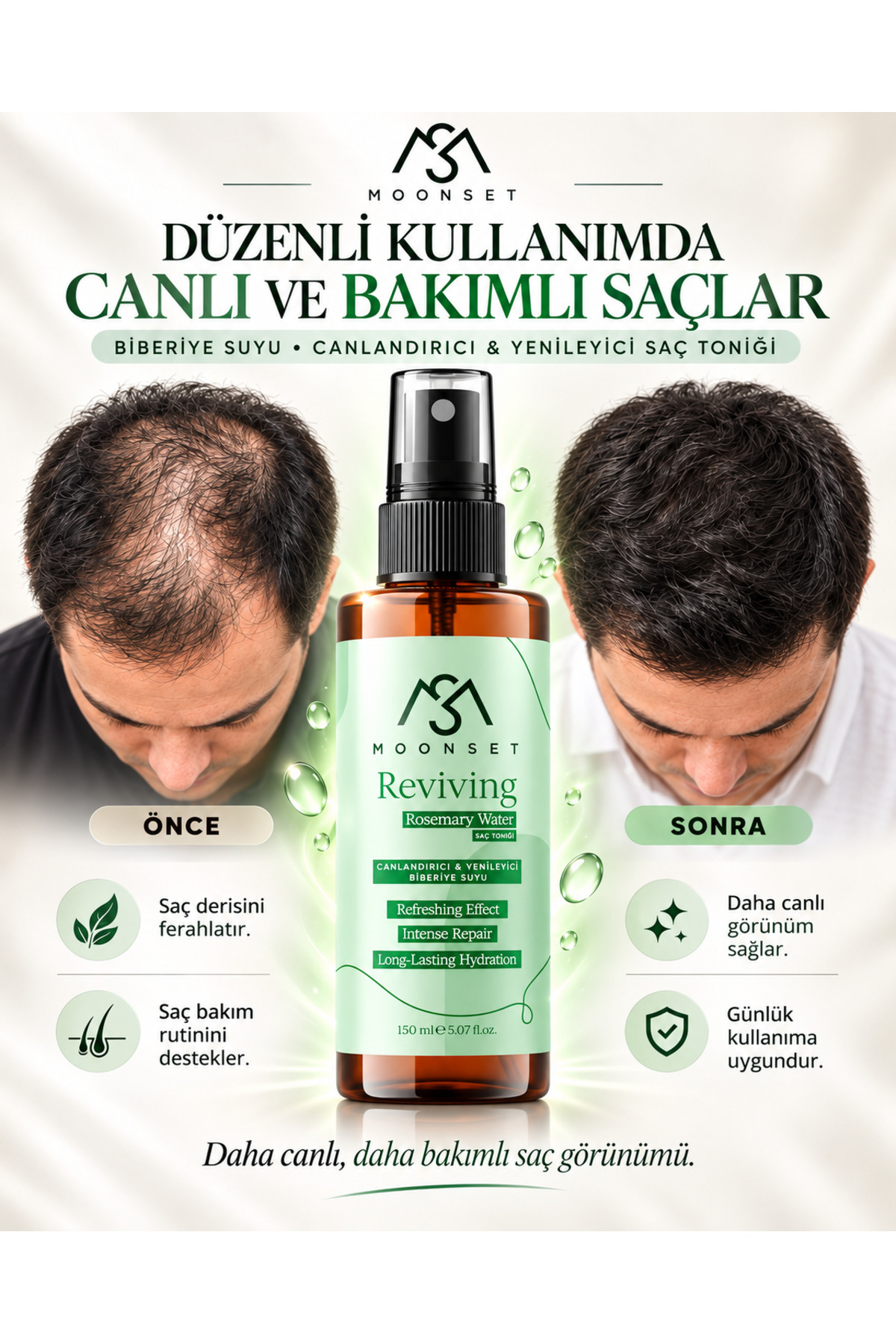 آب رزماری - تونیک موی گیاهی برای ضد ریزش مو و رشد مو (150 میلی لیتر) - rosemarytonic — تصویر 5 از 9