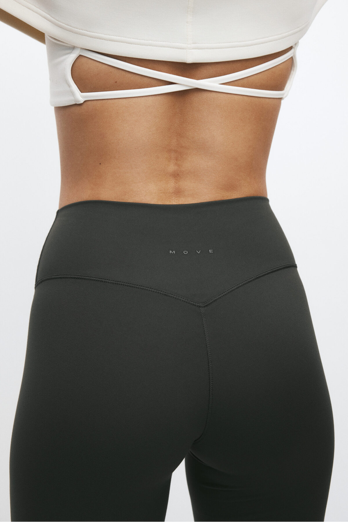 H&M İspanyol Paça Yoga Taytı SoftMove™ görsel 5