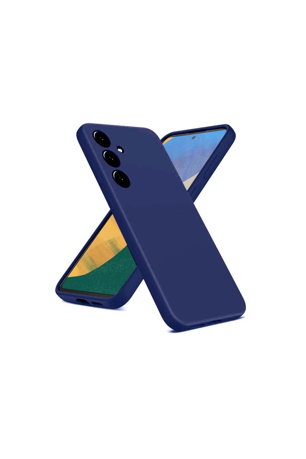 Samsung galaxy a36 kilif nano ici kadife silikon kirmizi