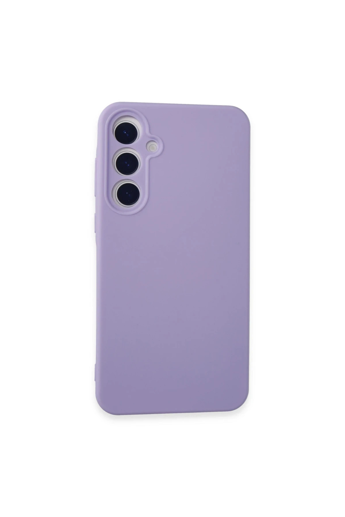 Samsung galaxy a55 5g kilif nano ici kadife silikon siyah