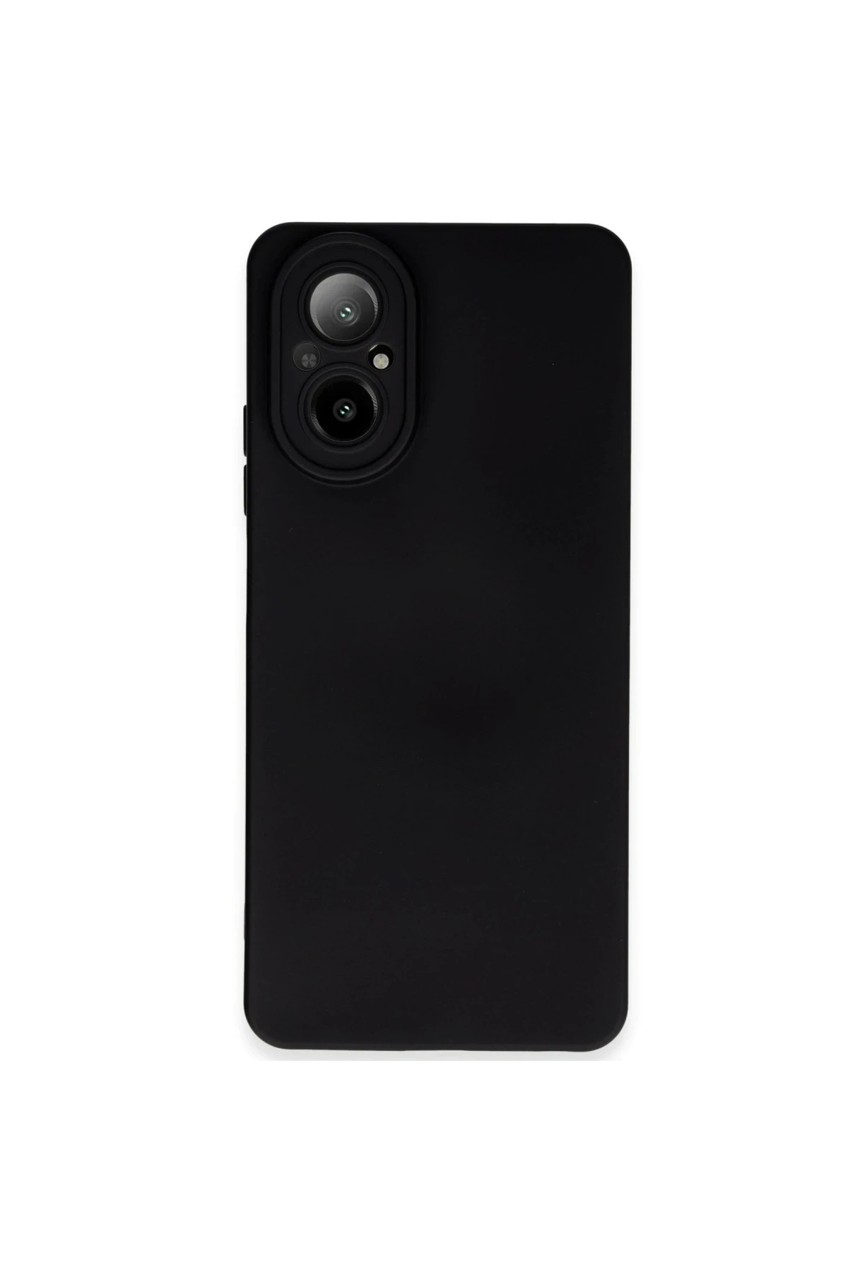 realme 12 lite kilif nano ici kadife silikon siyah