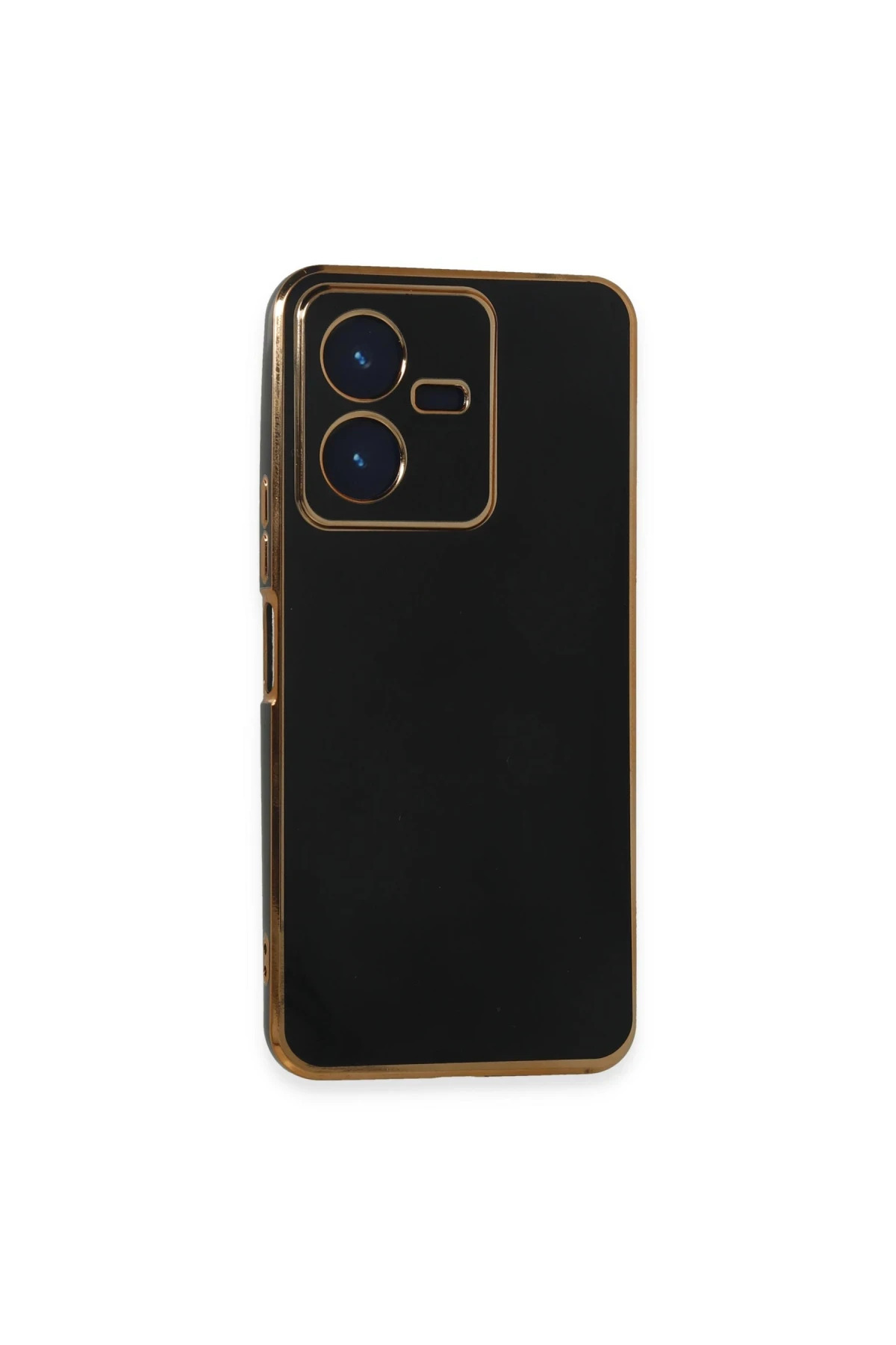 Vivo y22 2022 kilif volet silikon siyah