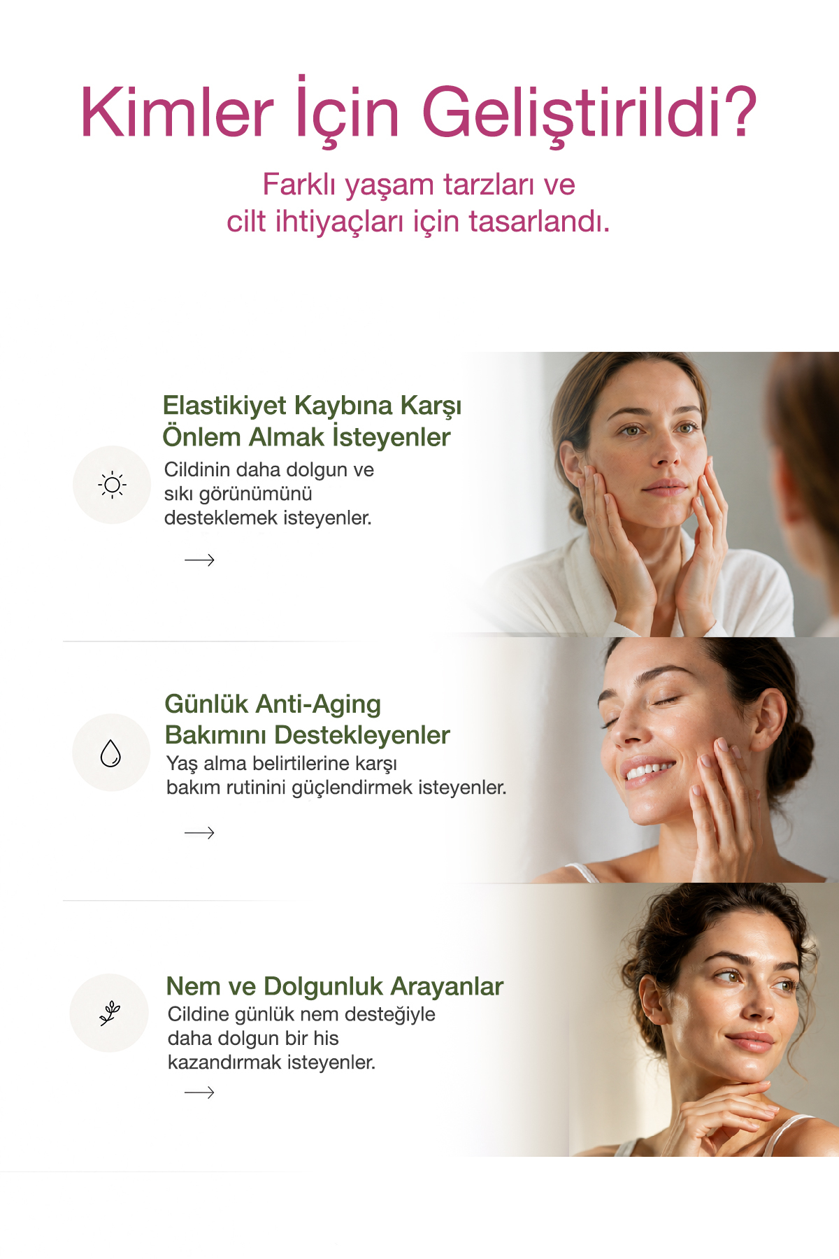 Collagen Serum | Sıkılaştırıcı & Onarıcı | Kolajen, Hyaluronik Asit, Yeşil Çay | Clinically | 30mL — ECC00001 — تصویر 6 از 7