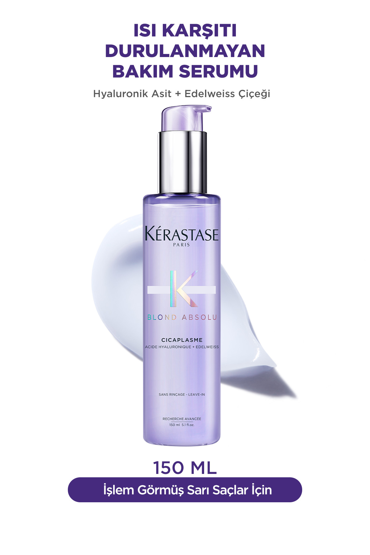 Blond Absolu Cicaplasme Sarı Saçlar Için Isıya Karşı Koruyucu Bakım Serumu 150 ml — 3474636692422 — تصویر 3 از 9