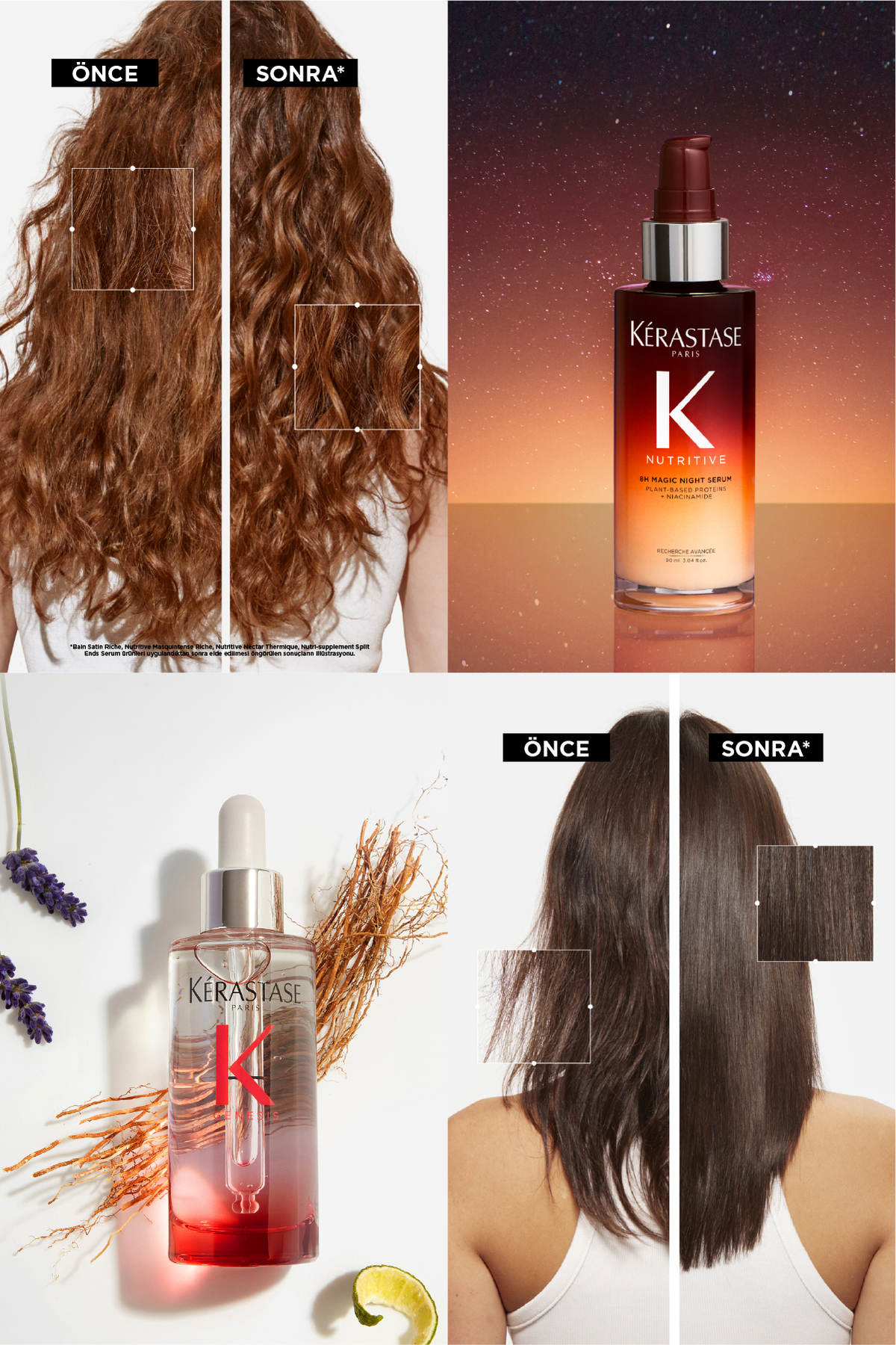 Genesis & Nutritive Magic Night Duo Saç Bakım Seti 120ml — K HERO DUO EU SET — تصویر 9 از 9
