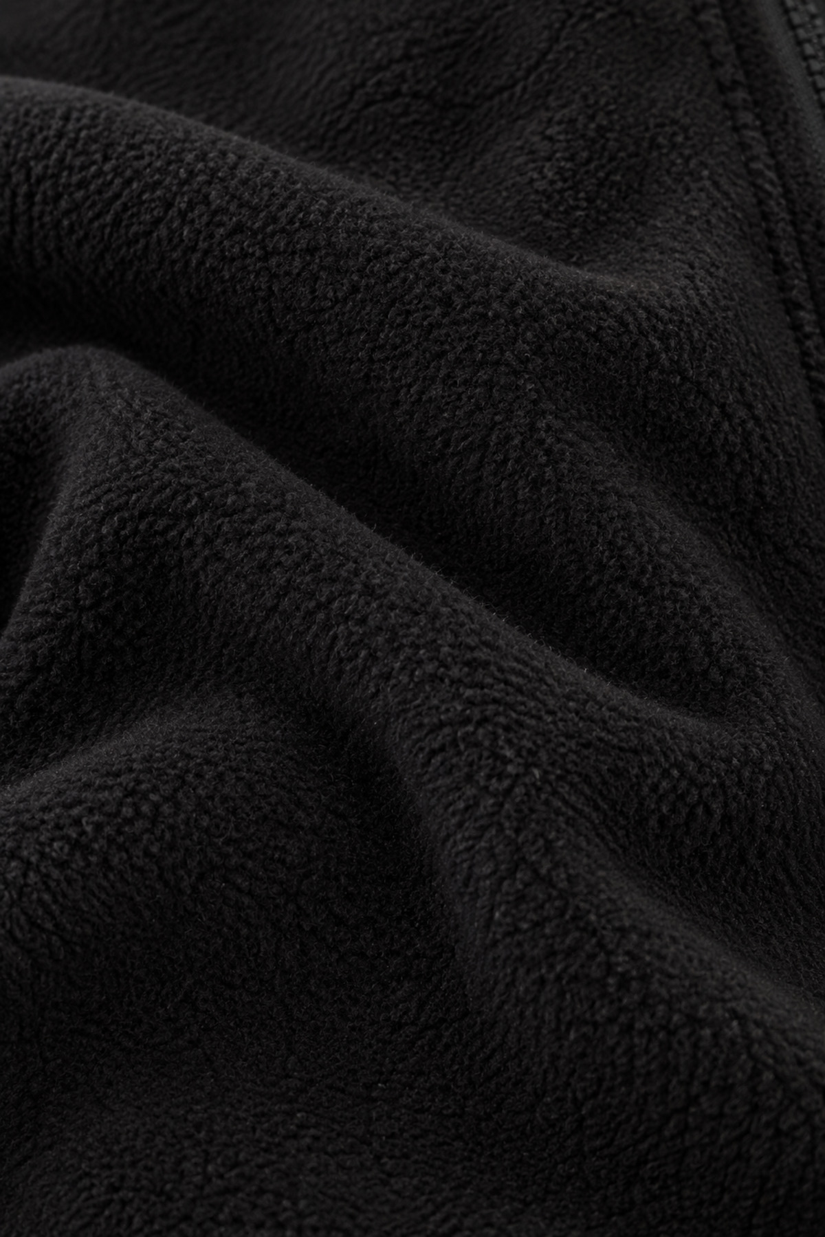 ژاکت پشمی مردانه مشکی Softshell مدل Standard Full Zip 3 Pocket — مشکی Plr — تصویر 8 از 9