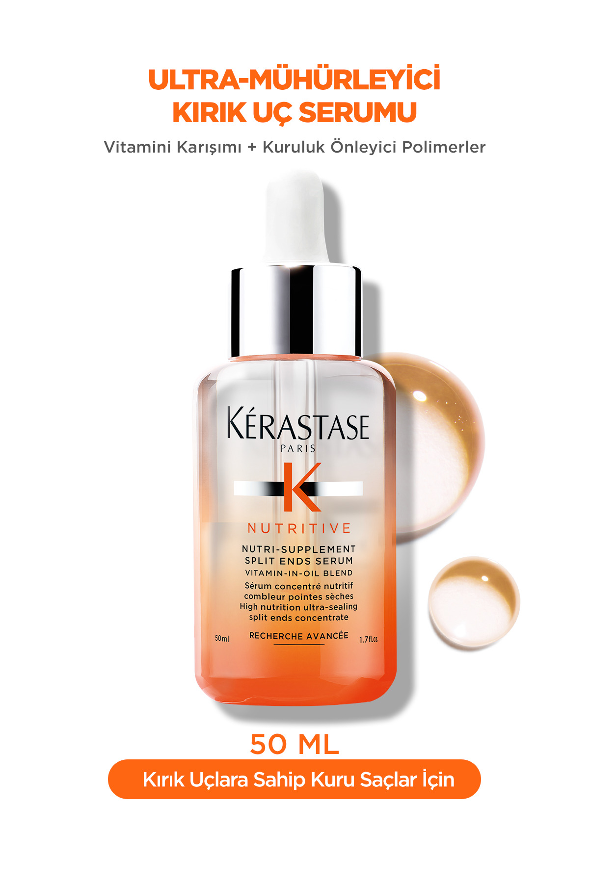 Nutritive Nutri-Supplement Ultra-Mühürleyici Kırık Uç Serumu 50 ml — E4040500 — تصویر 2 از 8