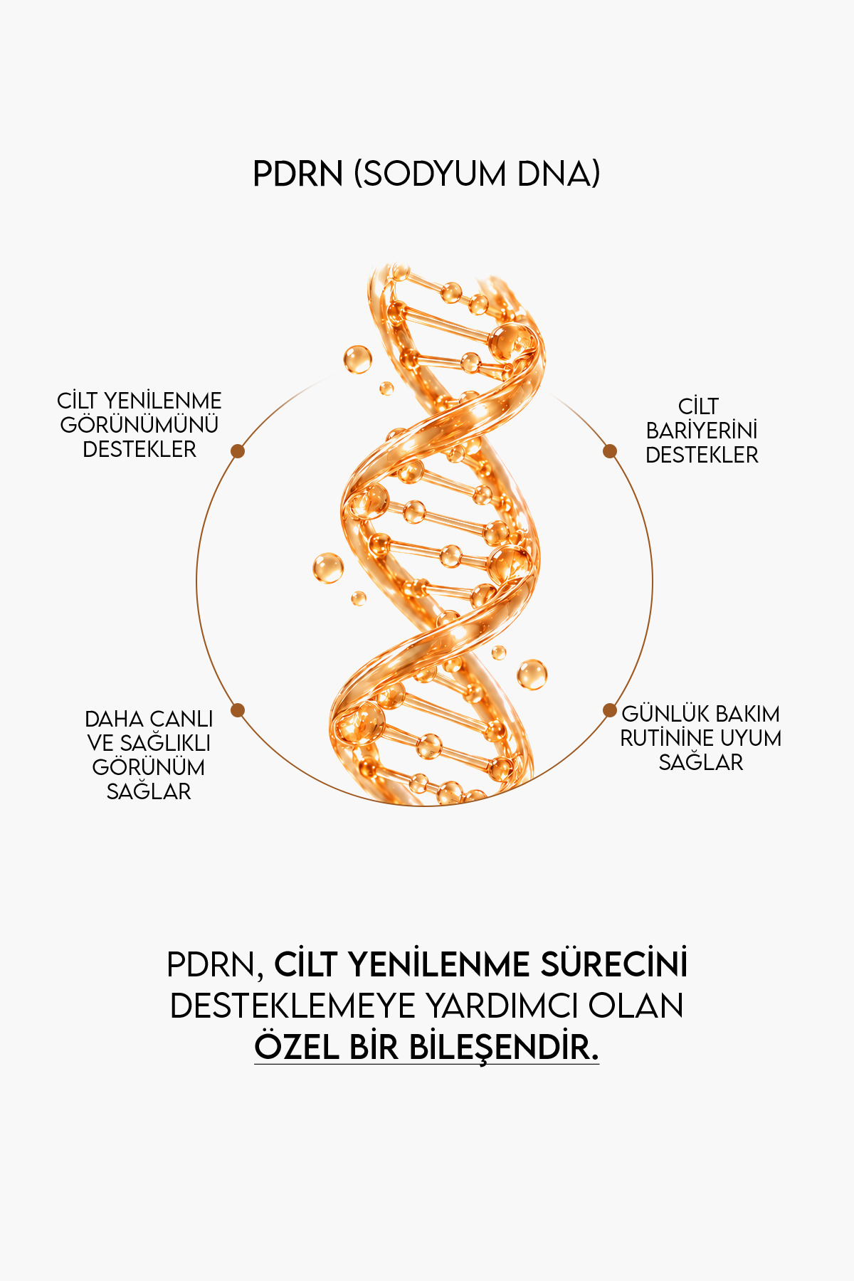 PDRN Somon DNA Serum 30 ml ve PDRN Glow Face Mist Tonik 120 ml Yenileyici 2'li Premium Cilt Bakım Seti — cltbmknbd1 — تصویر 4 از 9