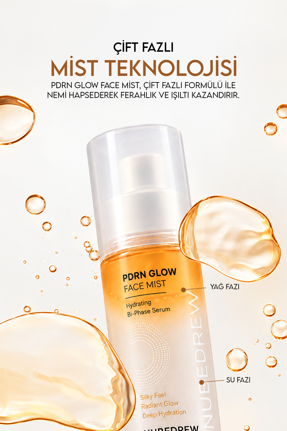 PDRN Somon DNA Serum 30 ml ve PDRN Glow Face Mist Tonik 120 ml Yenileyici 2'li Premium Cilt Bakım Seti — cltbmknbd1 — تصویر 6 از 9