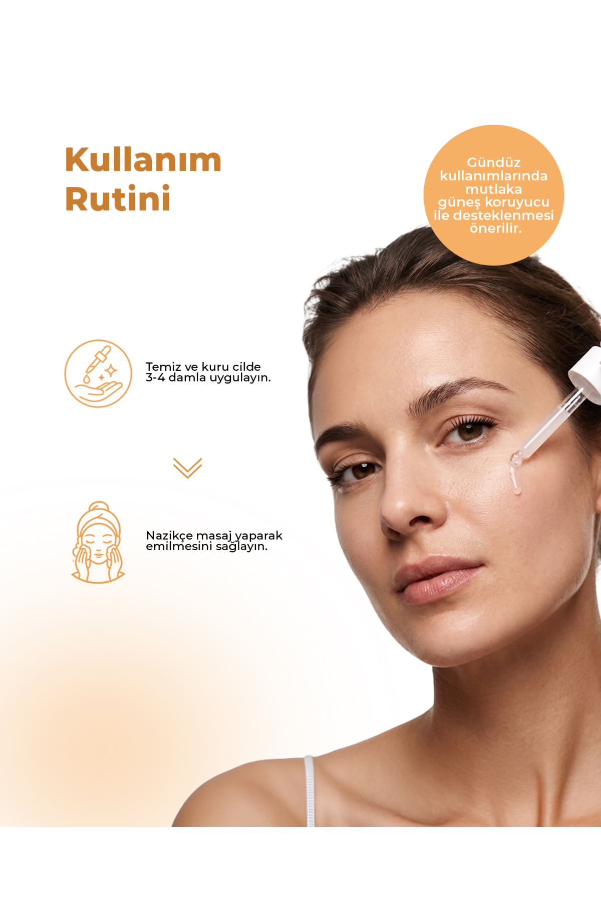 Glow C Serum-%5 Stabil C Vitamini İçeren, Leke Karşıtı, Ton Eşitleyici, Aydınlatıcı ve Canlandırıcı Serum-30 ML — 15 — تصویر 5 از 7