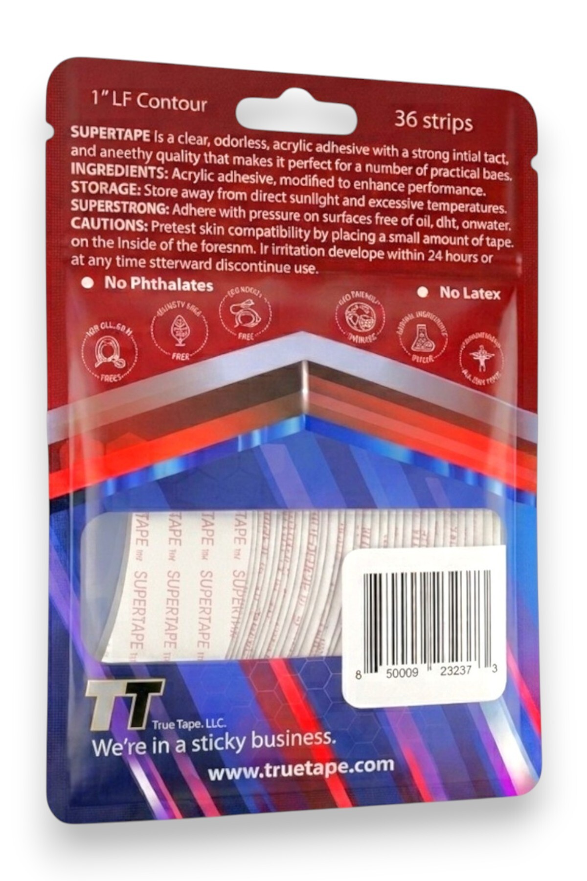 Supertape Protez Saç Bandı Oval 1''LF (2,5CM X 7.5CM) 36 Adet — ST 1LF — تصویر 3 از 4