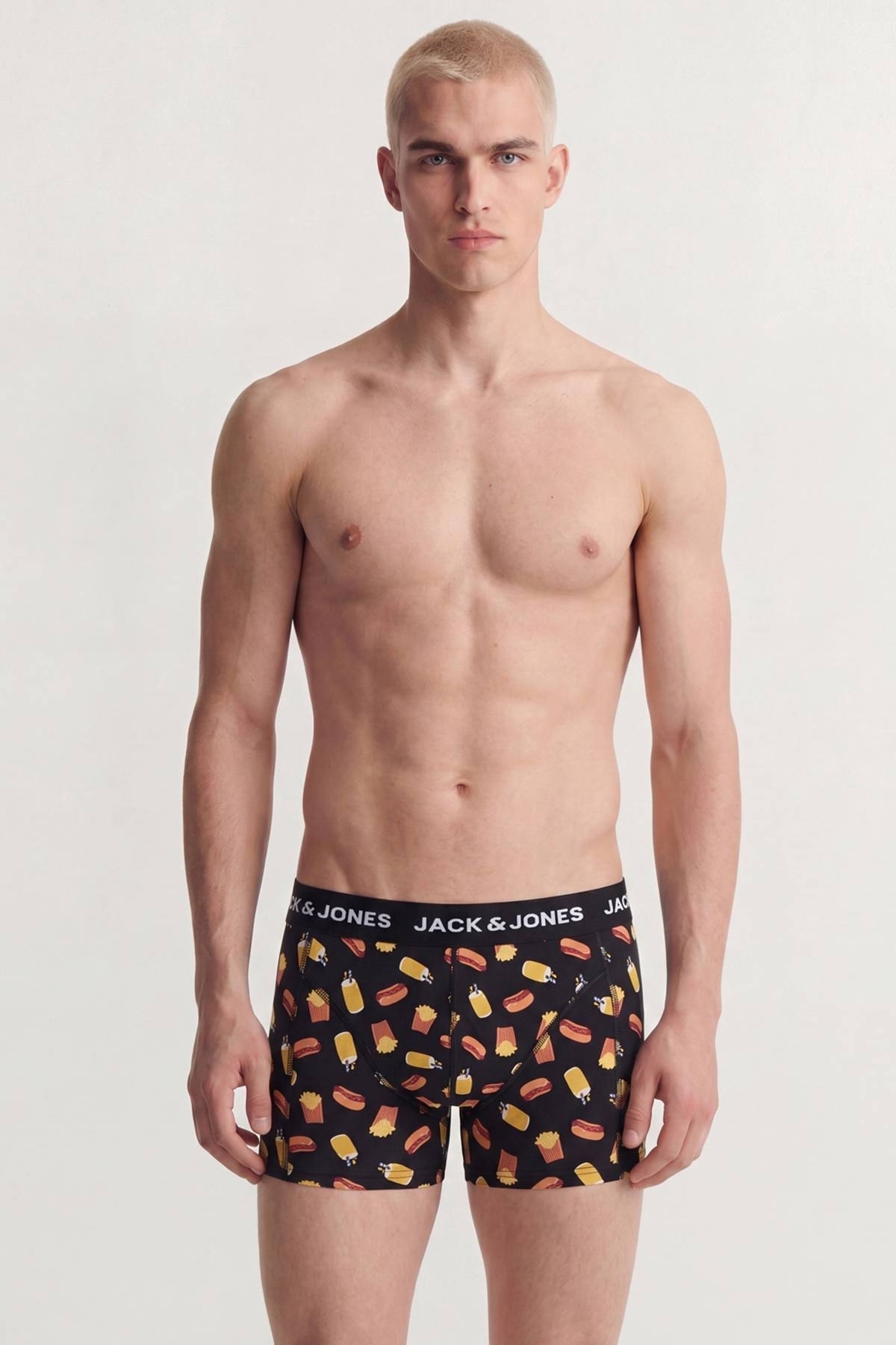 شورت بوکس مردانه جک اند جونز مدل 12301248.SYH جک اند جونز باکسر Jack & Jones