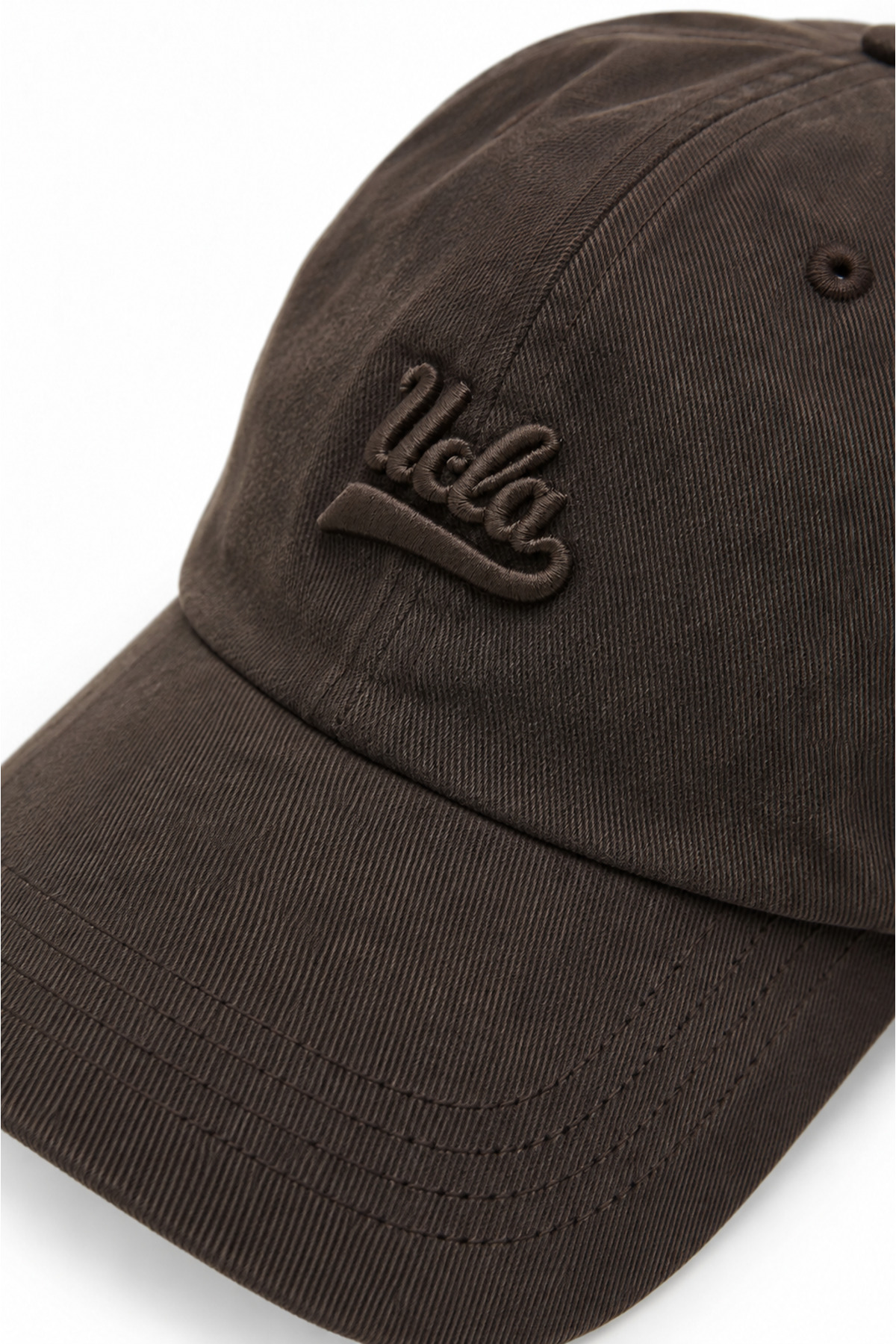 UCLA FORTUNO Kahve Baseball Cap Nakışlı - Unisex Şapka görsel 3