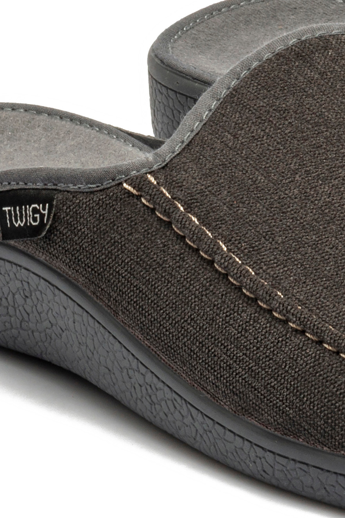 Twigy Onana Erkek Ev Terliği Koyu Gri 41/46 görsel 2