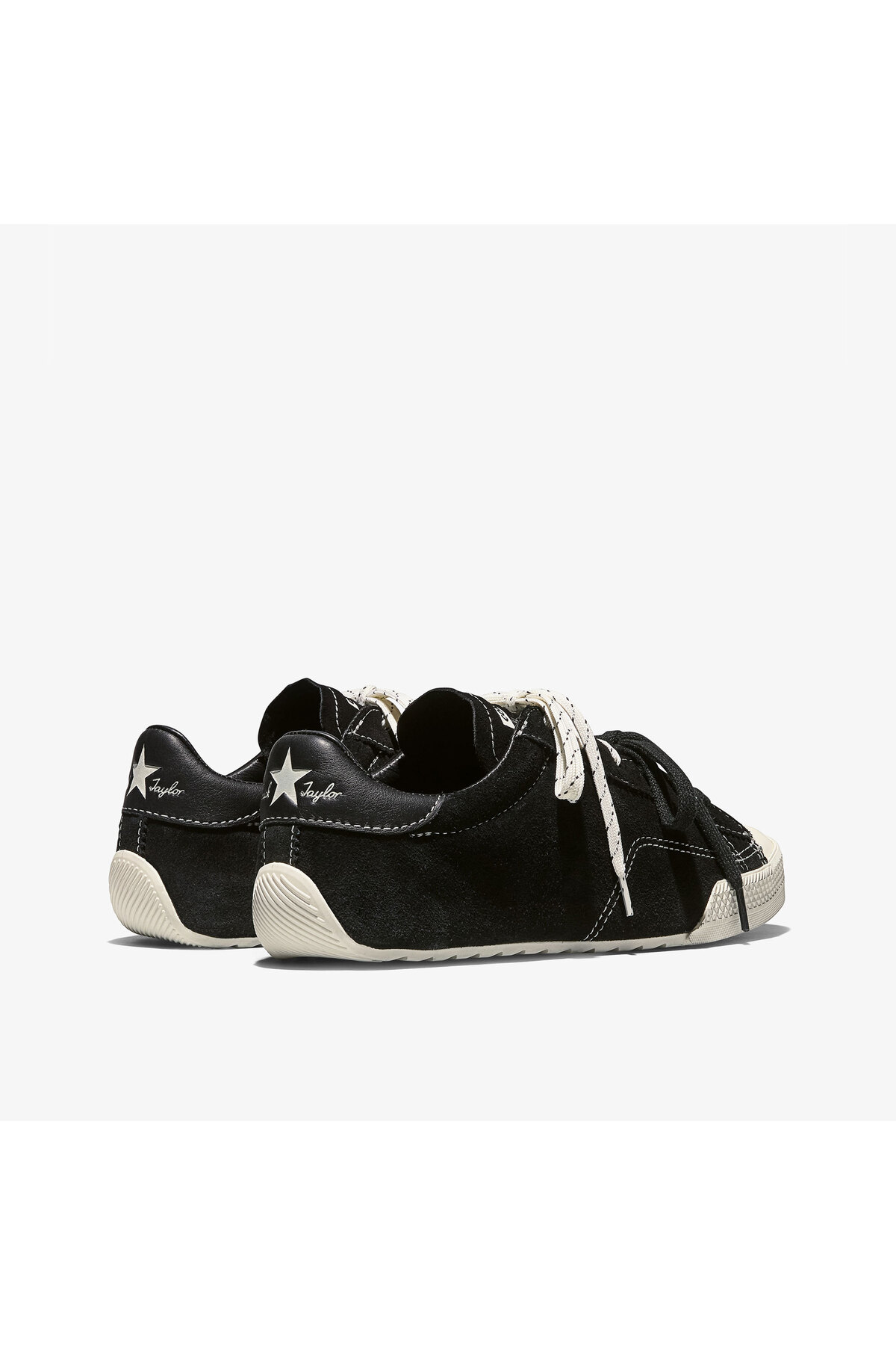 Converse Chuck Taylor LO Unisex Siyah Süet Sneaker görsel 3