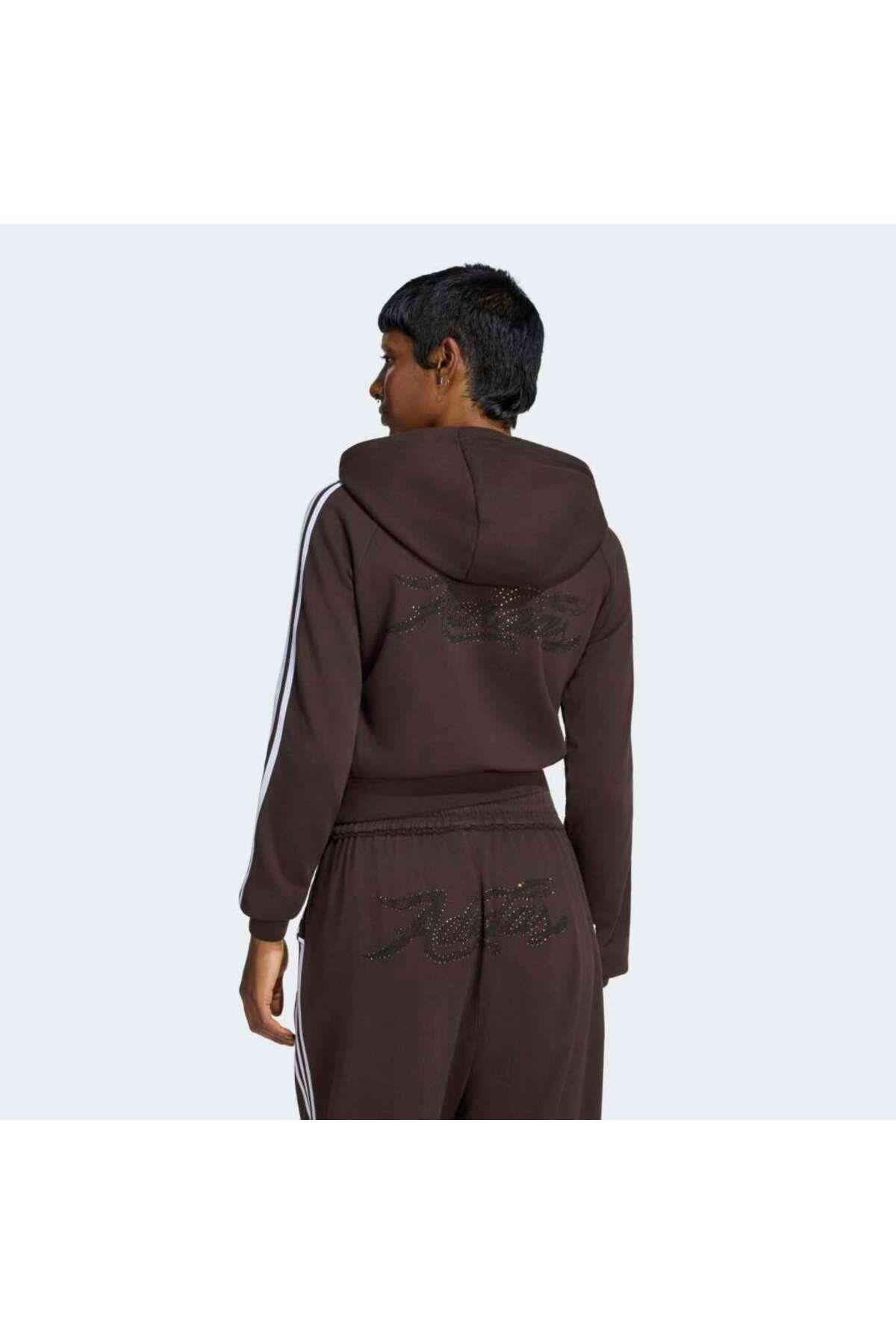 adidas ADİDAS LE8320 ADİDAS LE8320 GFX ZIP TOP görsel 3