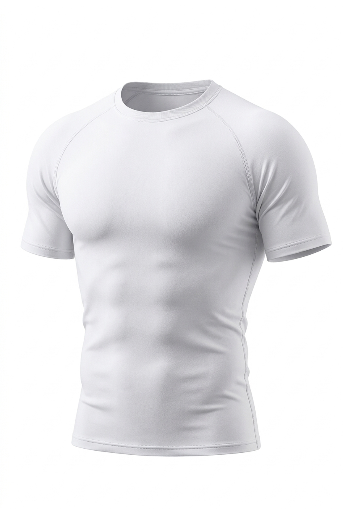 Sapevr Erkek Premium Compression Spor Tişörtü - Hızlı Kuruyan Gym & Fitness Body Tişört ( Raglan Dikişli )