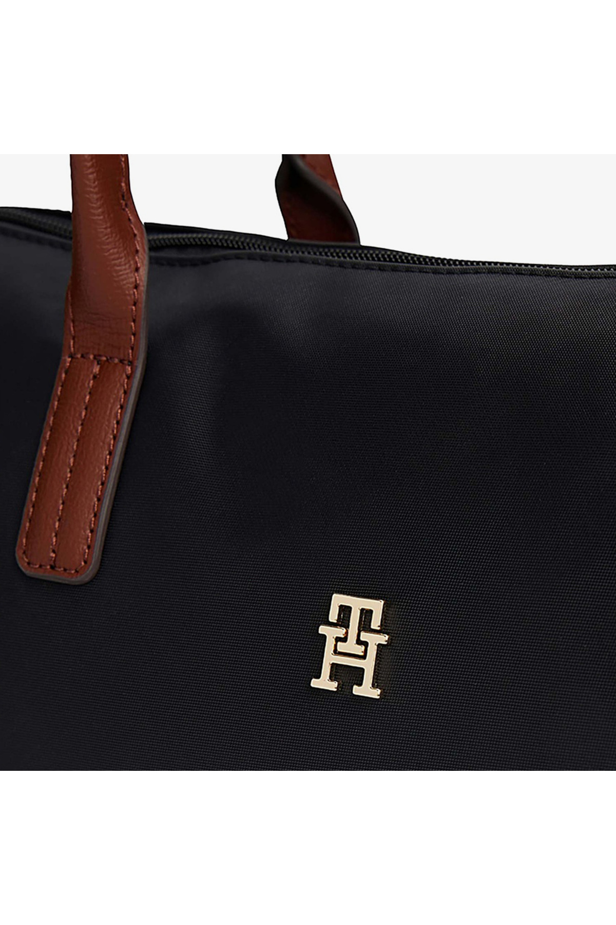 Tommy Hilfiger Popette Kadın Siyah Tote Çanta görsel 3