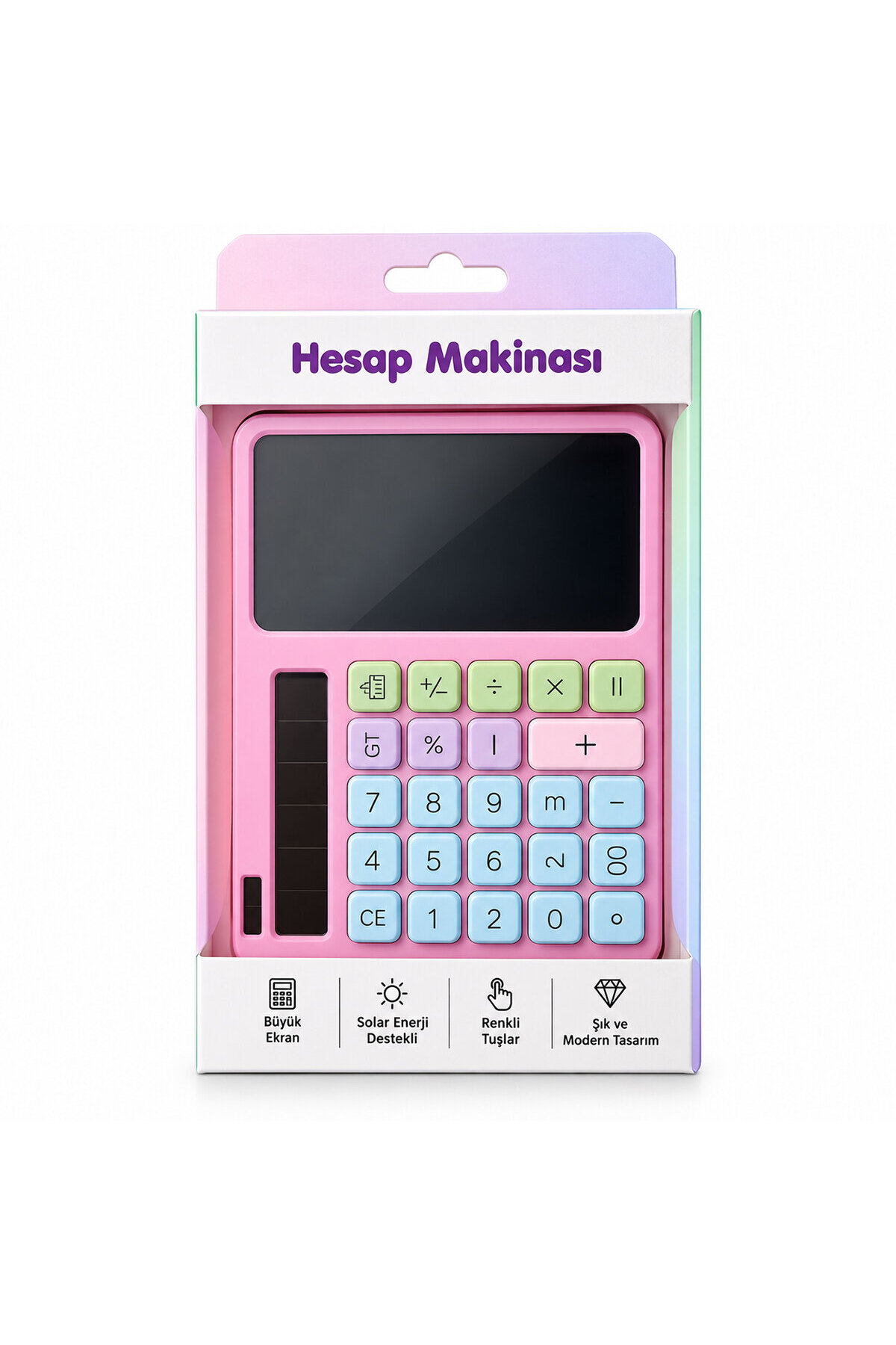 Marsilyan 2IN1 PİLLİ HESAP MAKİNESİ - DİJİTAL ÇİZİM YAZI TABLET TAHTA KRD-8120 () ILKEL-GRP9Y84