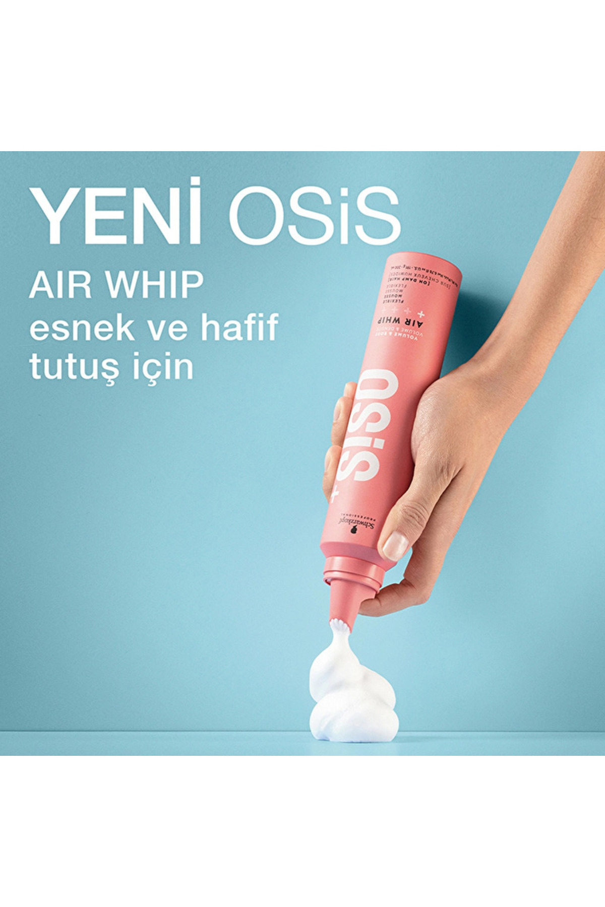 Air Whip Flexible Volume – Hafif Dokulu, Esnek Tutuşlu & Dolgunluk Veren Profesyonel Saç Köpüğü 200 ml — rtg5er6tg3fr42f6rtg — تصویر 5 از 5